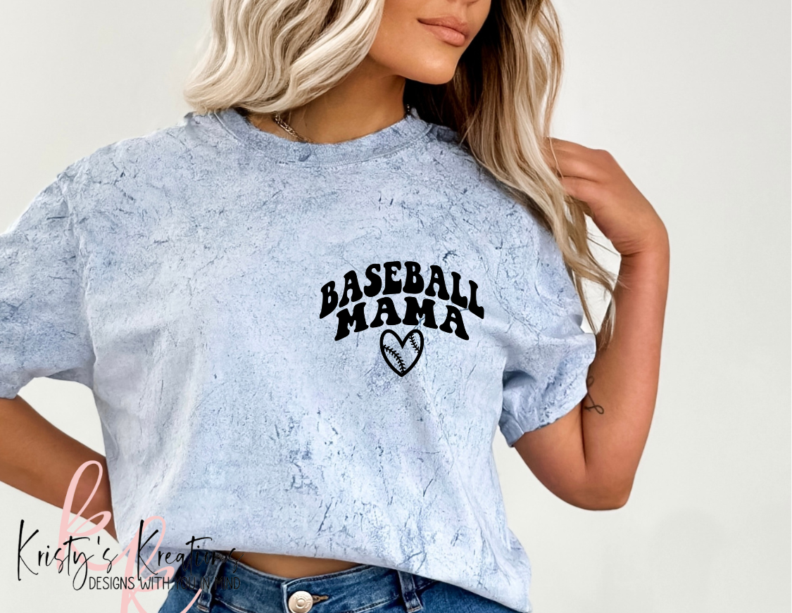 MY HEART IS ON THAT FIELD BASEBALL MAMA T-Shirt