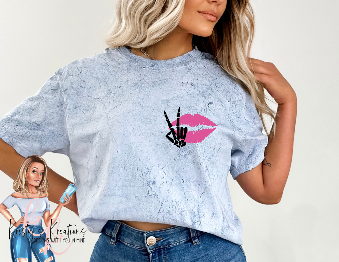 I WON'T BE REMEMBERED AS A WOMAN WHO KEPT HER MOUTH SHUT Comfort Colors t-Shirt