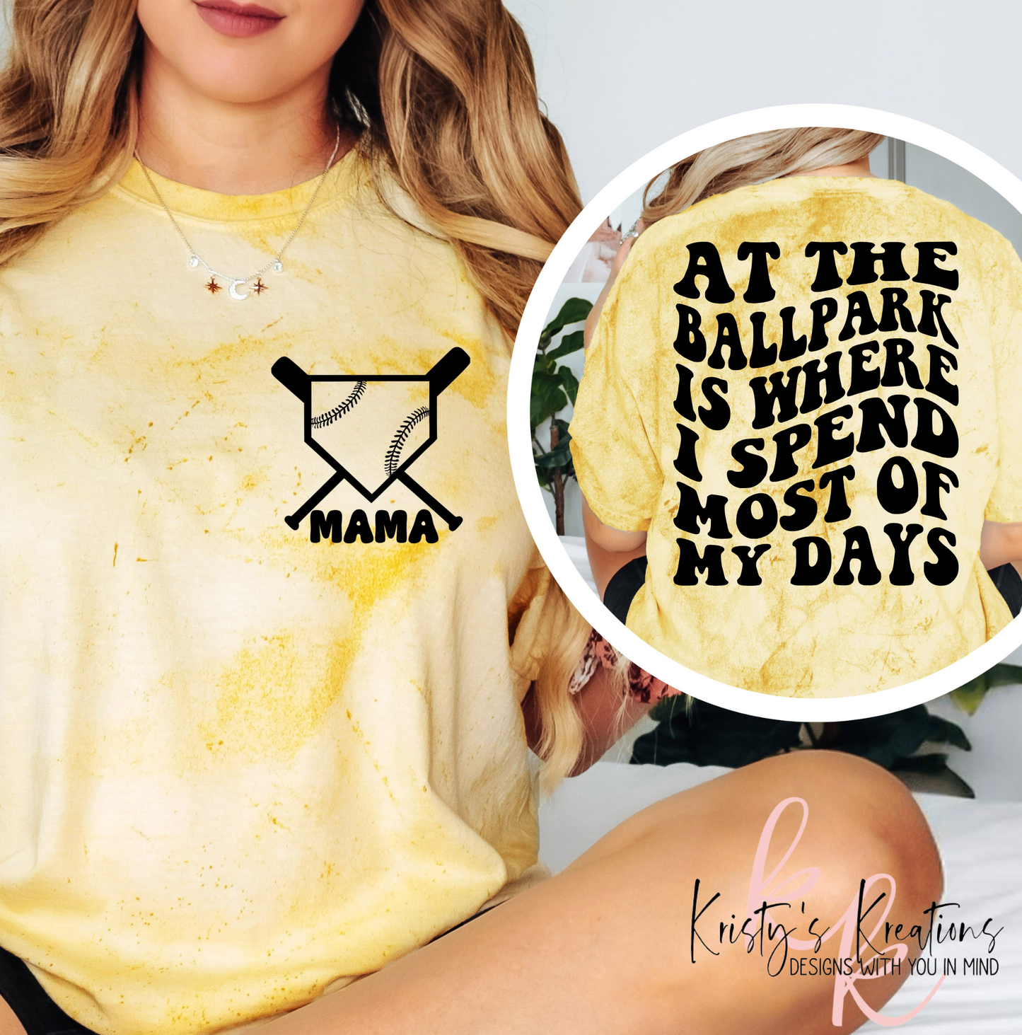 AT THE BALLPARK Short Sleeve T-Shirt