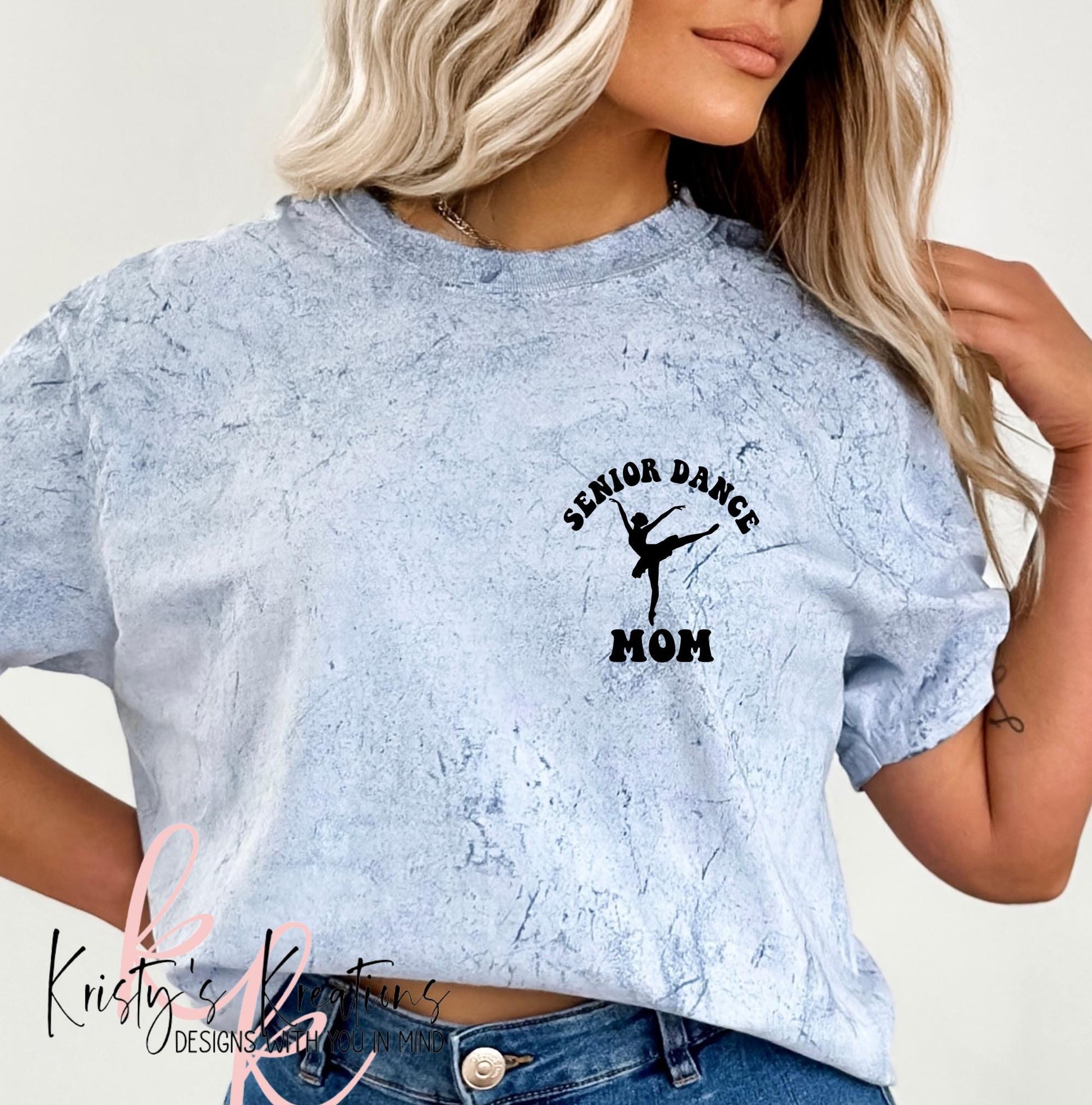 Senior Dance Mom Era Shirt - Comfort Colors T-Shirt