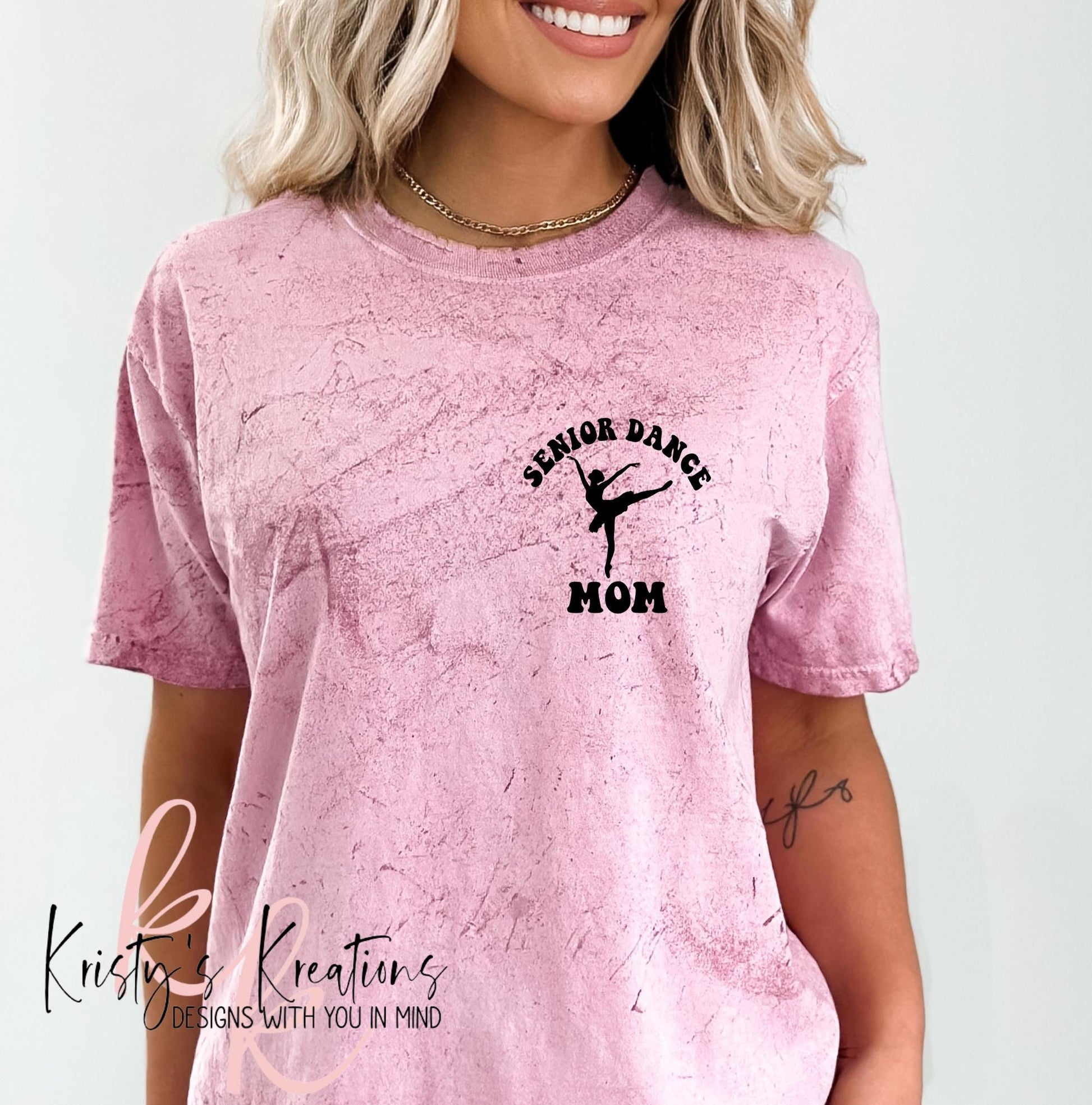 Senior Dance Mom Era Shirt - Comfort Colors T-Shirt