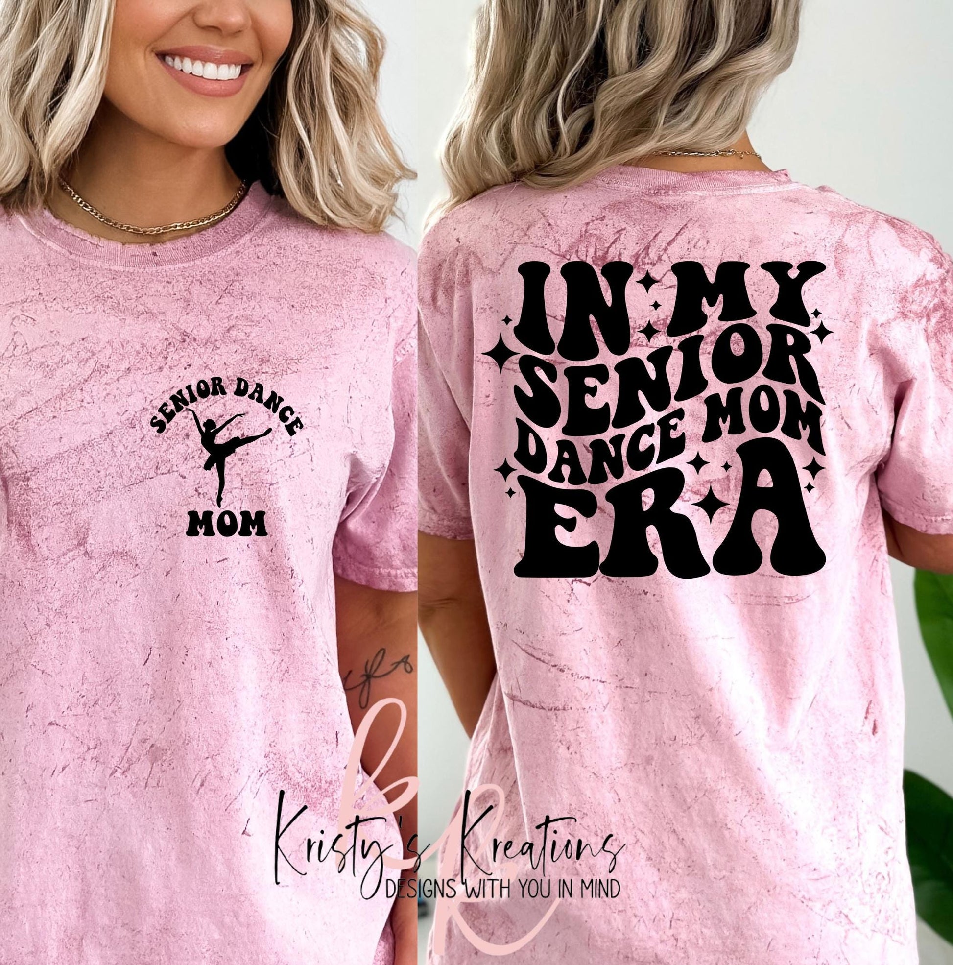 Senior Dance Mom Era Shirt - Comfort Colors T-Shirt
