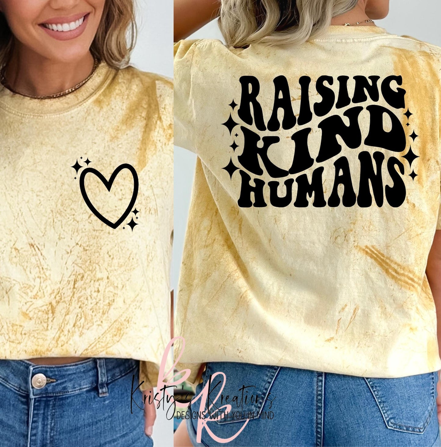 Raising Kind Humans Comfort Colors T-Shirt