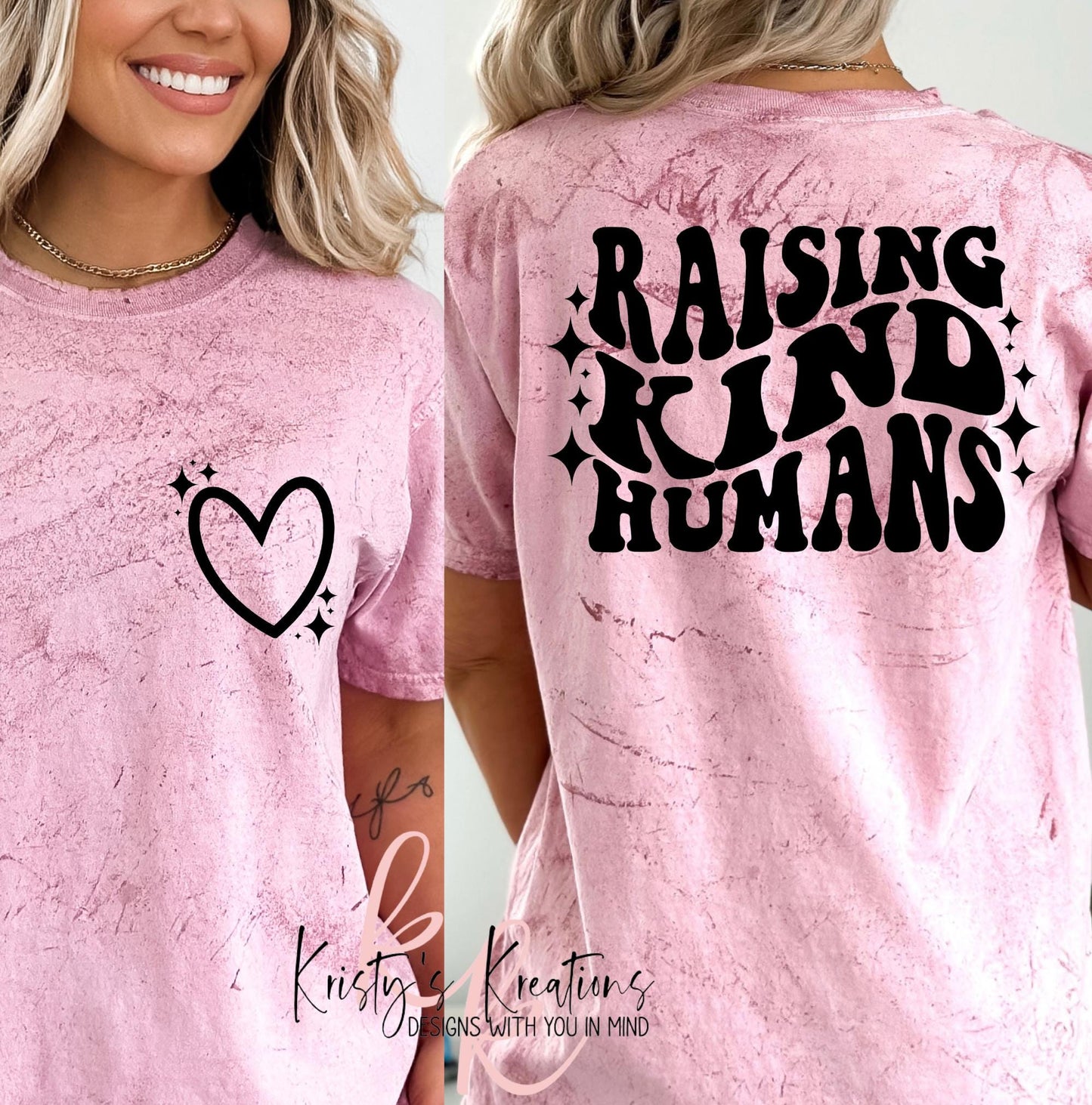 Raising Kind Humans Comfort Colors T-Shirt