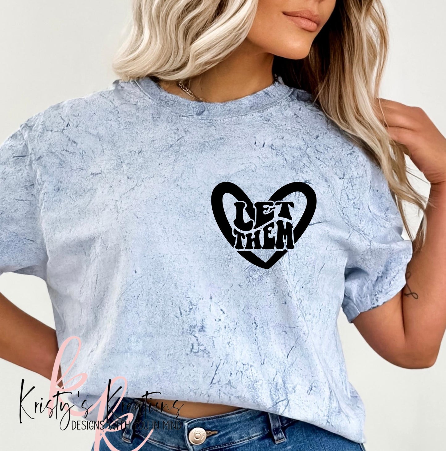 Comfort Colors Inspirational T-Shirt: Let Them Keep Shining