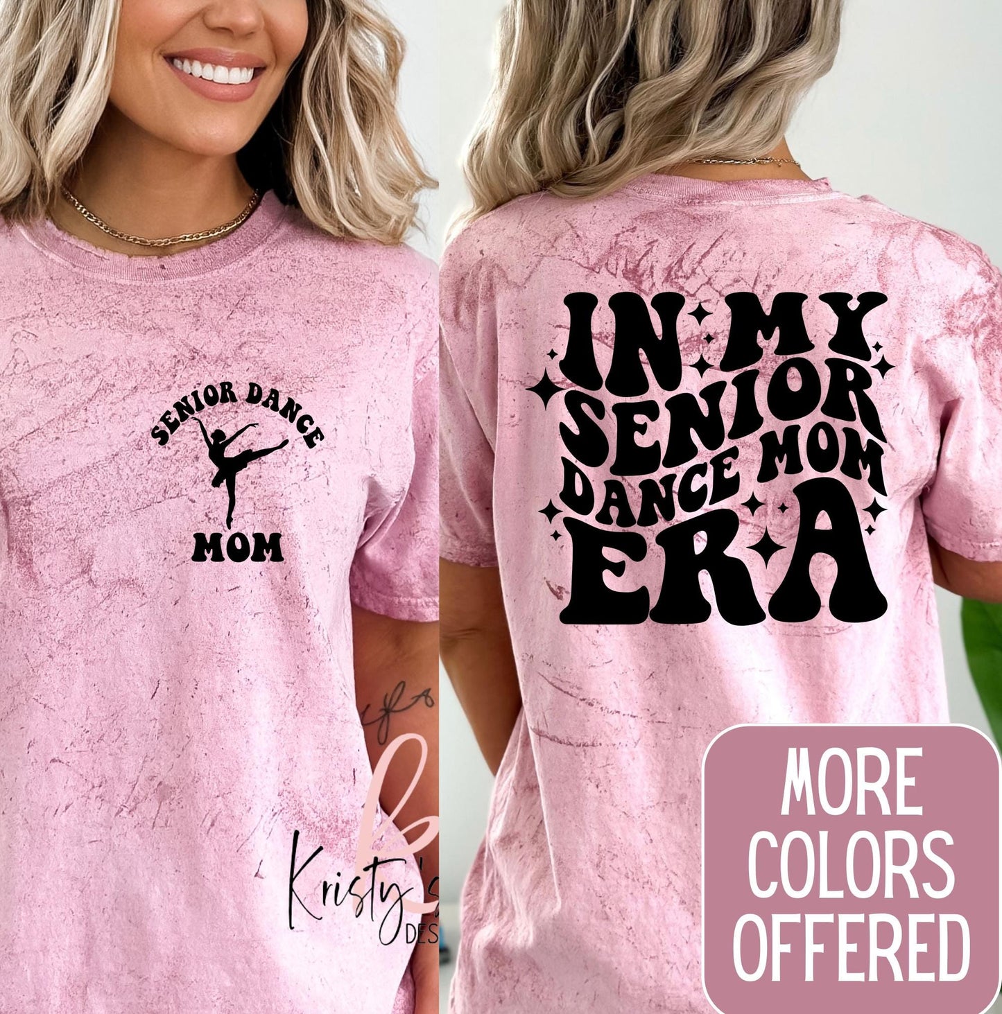 Senior Dance Mom Era Shirt - Comfort Colors T-Shirt