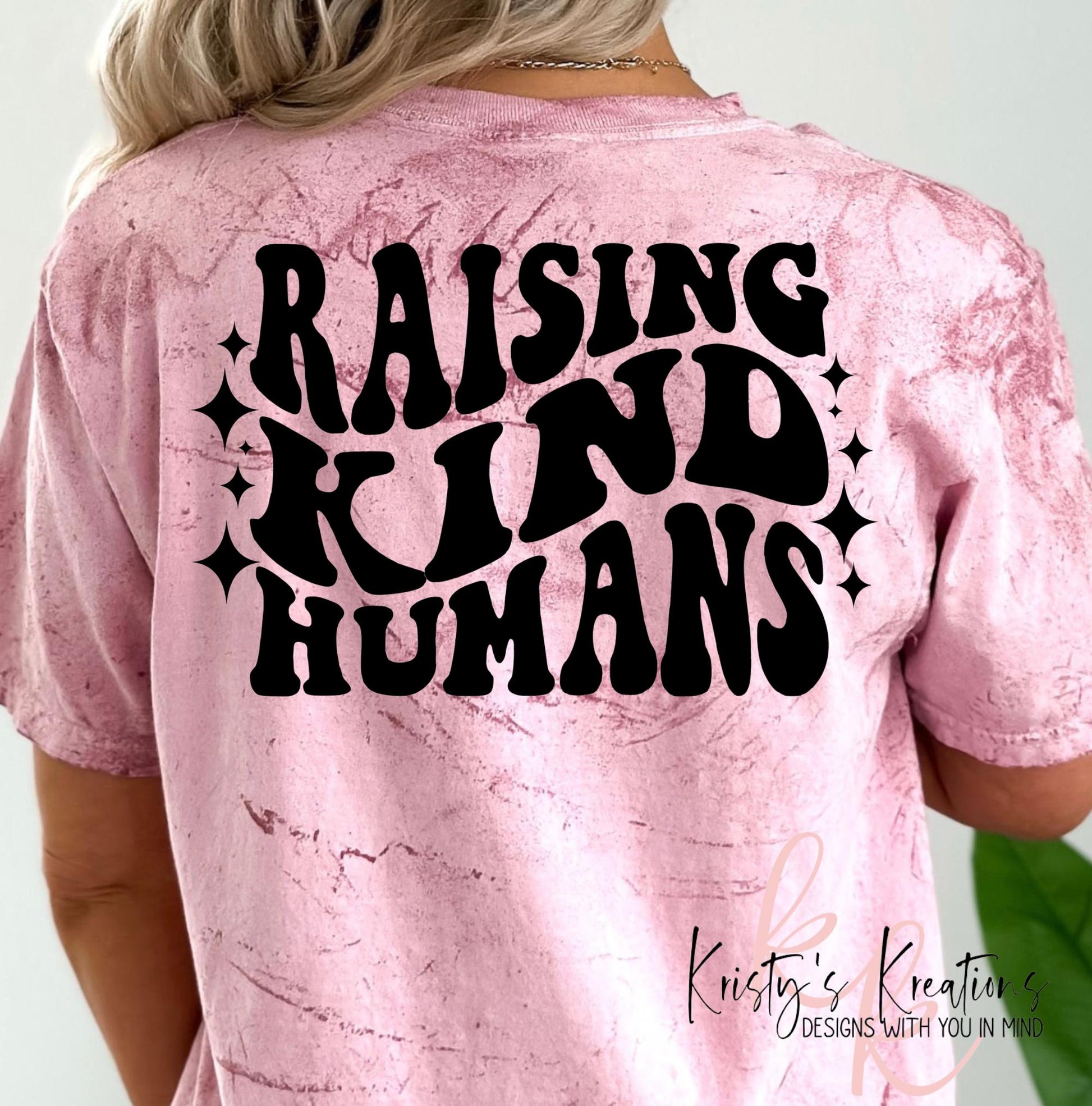 Raising Kind Humans Comfort Colors T-Shirt