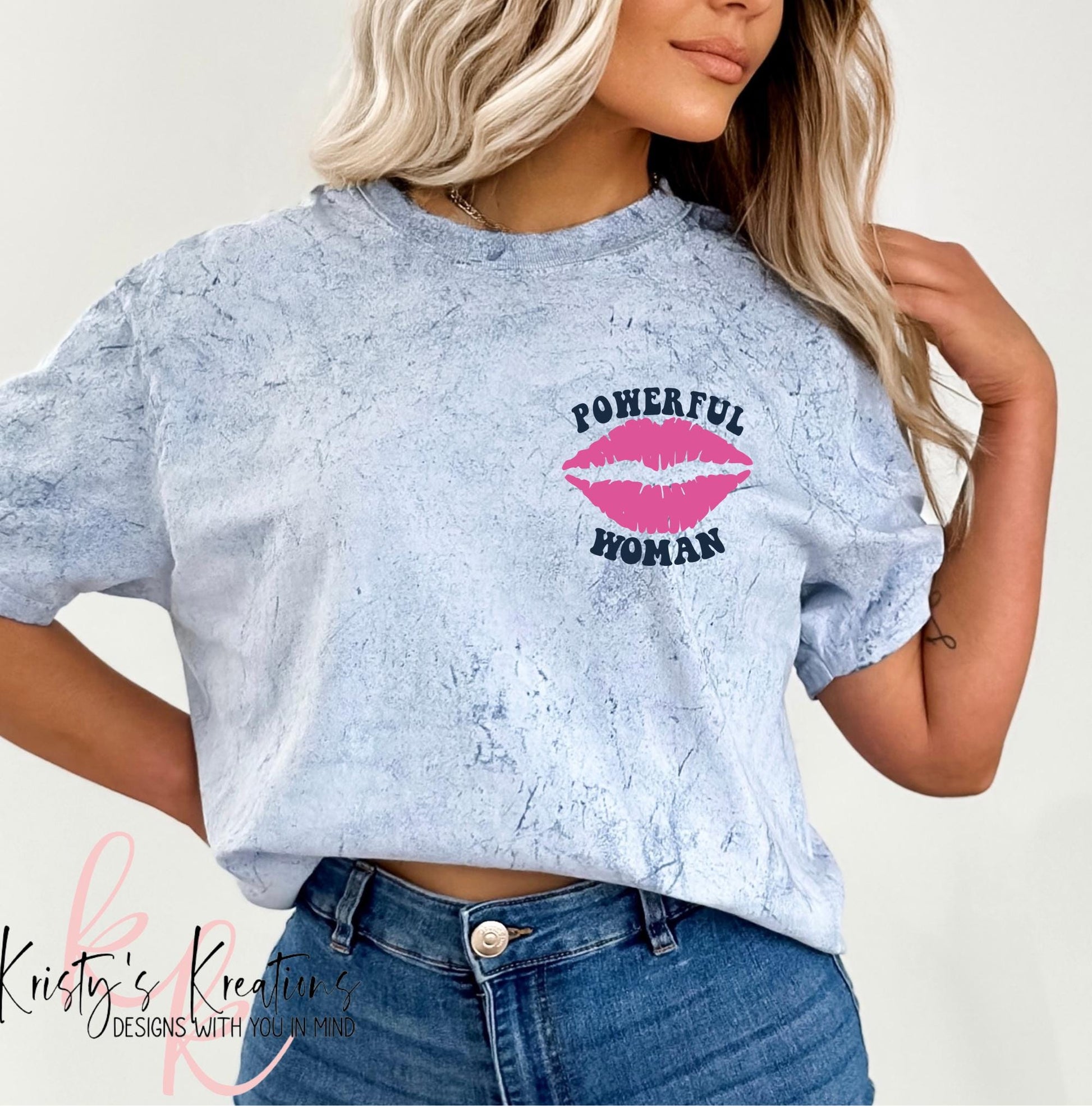 There Is No Force More Powerful Than A Woman Determined To Rise Comfort Colors T-Shirt