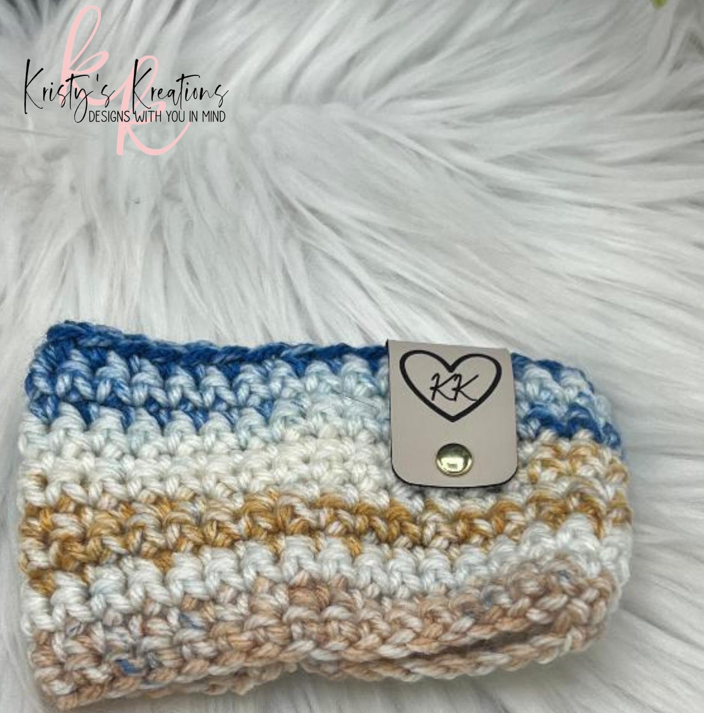 COASTAL COMFORT Crochet Coffee Sleeve - Crochet Cup Cozy