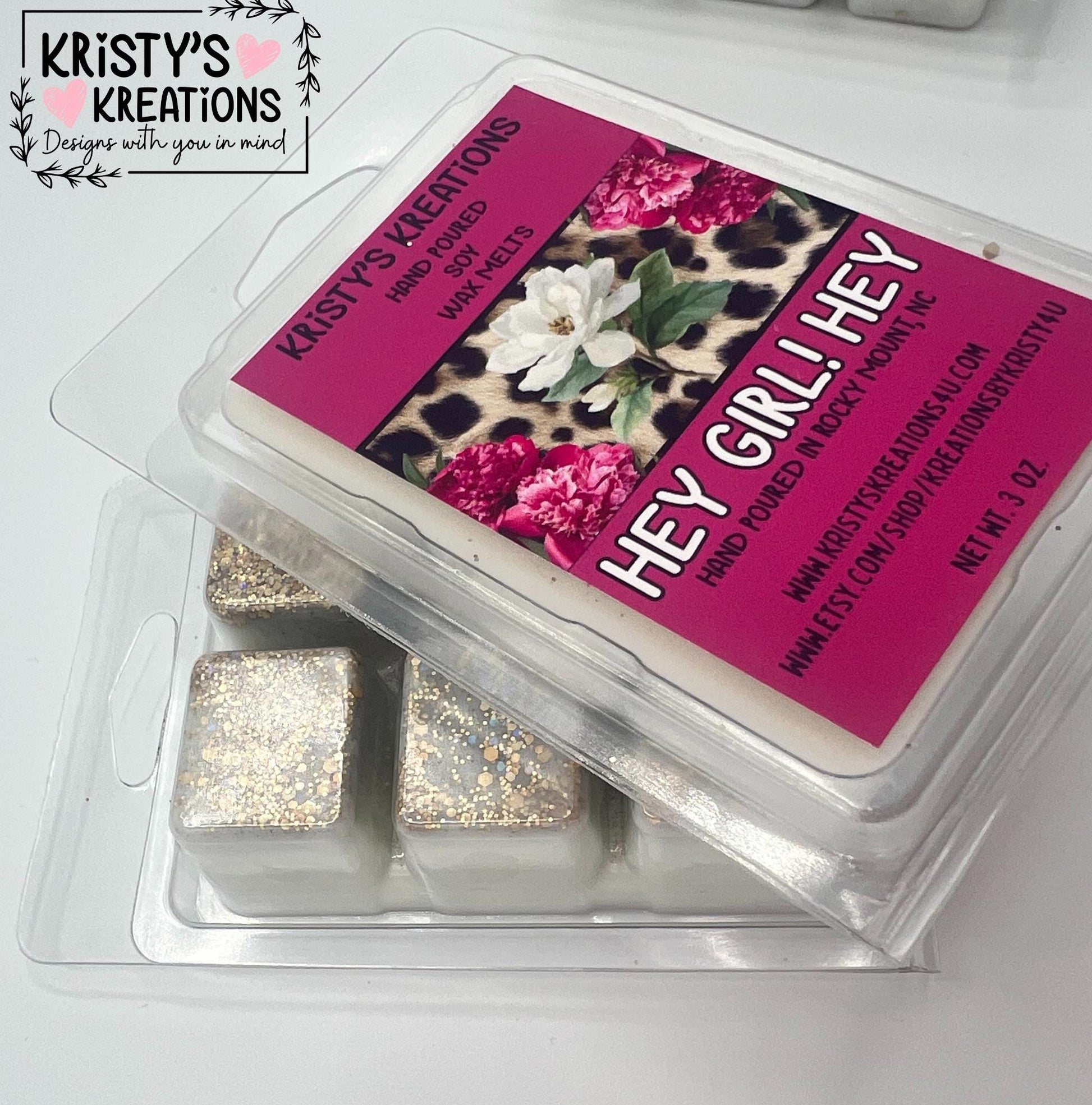 February Scent of the Month - Hey Girl! Hey! Hand Poured Wax Melt