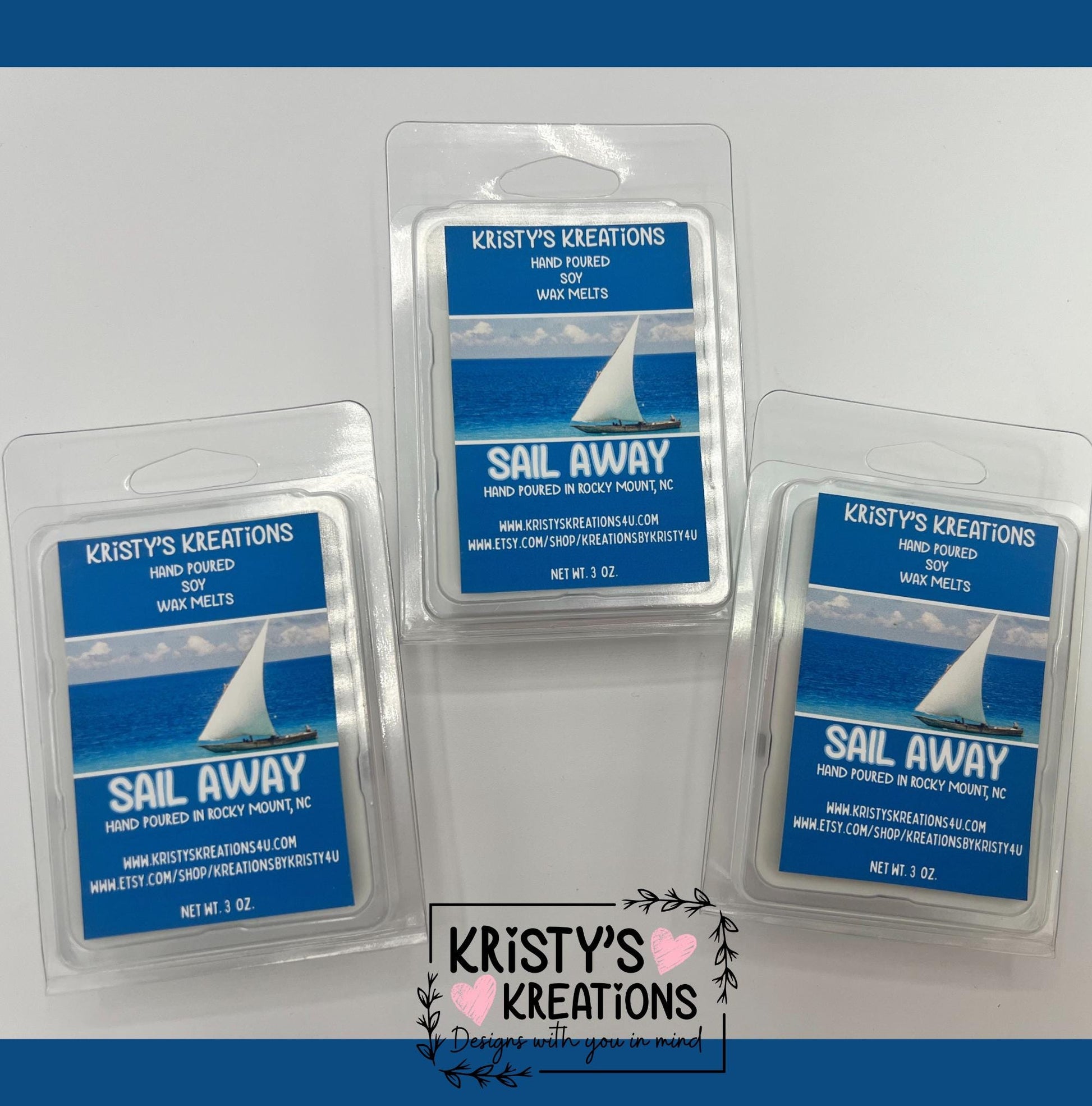 Sail Away Hand Poured Soy Wax Melt