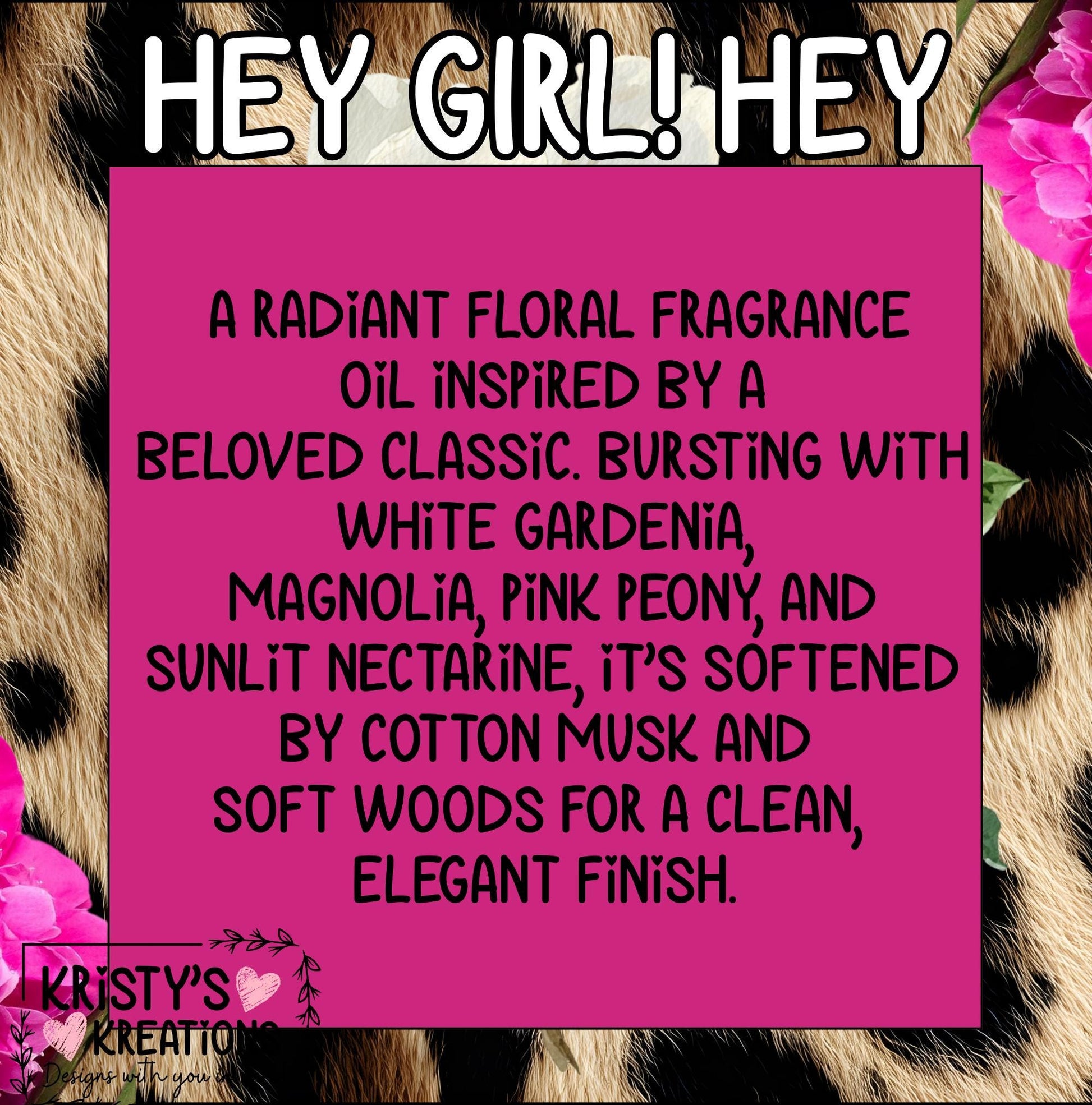 February Scent of the Month - Hey Girl! Hey! Hand Poured Wax Melt
