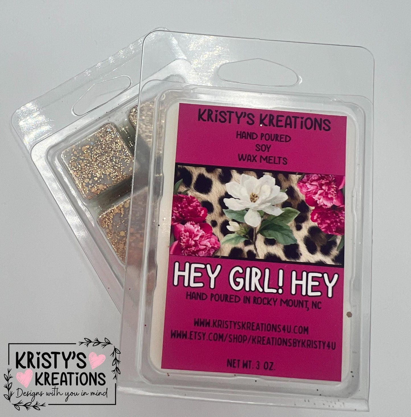 February Scent of the Month - Hey Girl! Hey! Hand Poured Wax Melt