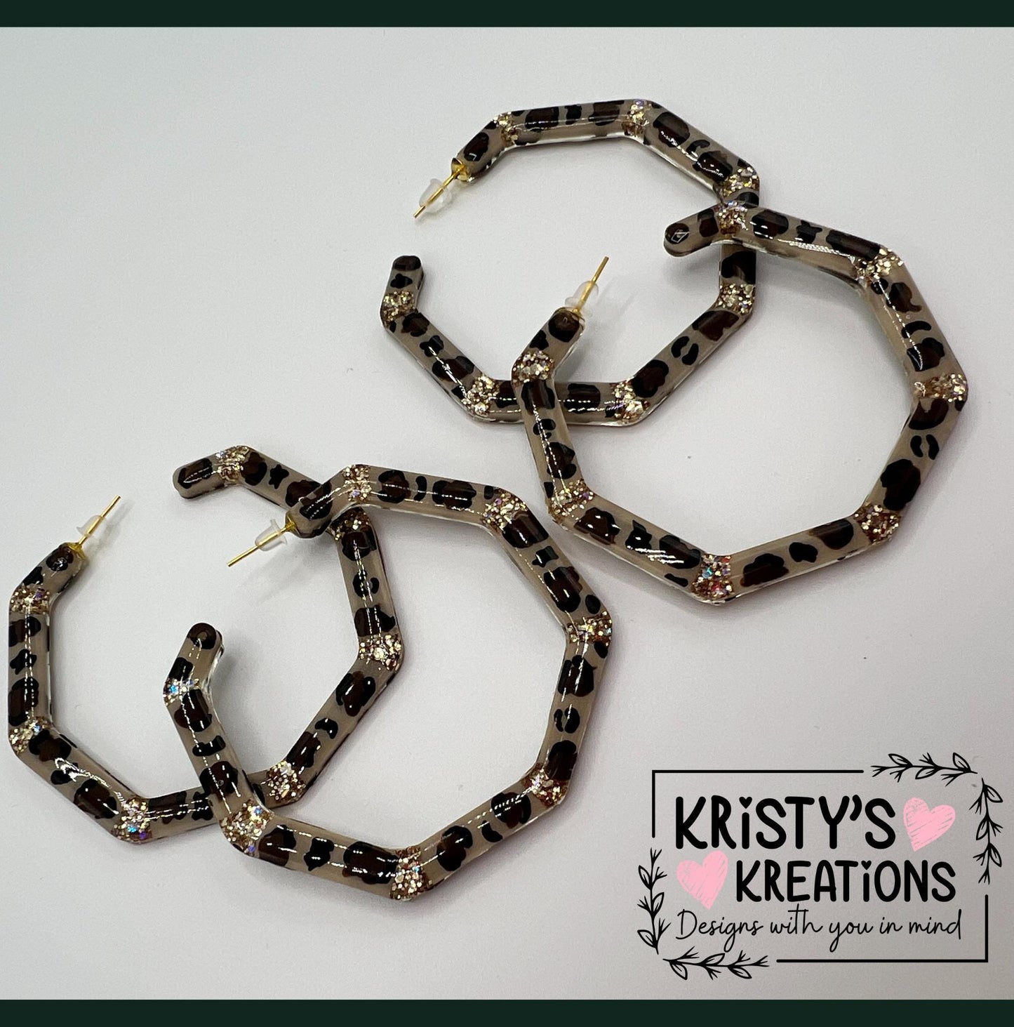 Wild Thang Mia Hoops - Large Hoop Earrings