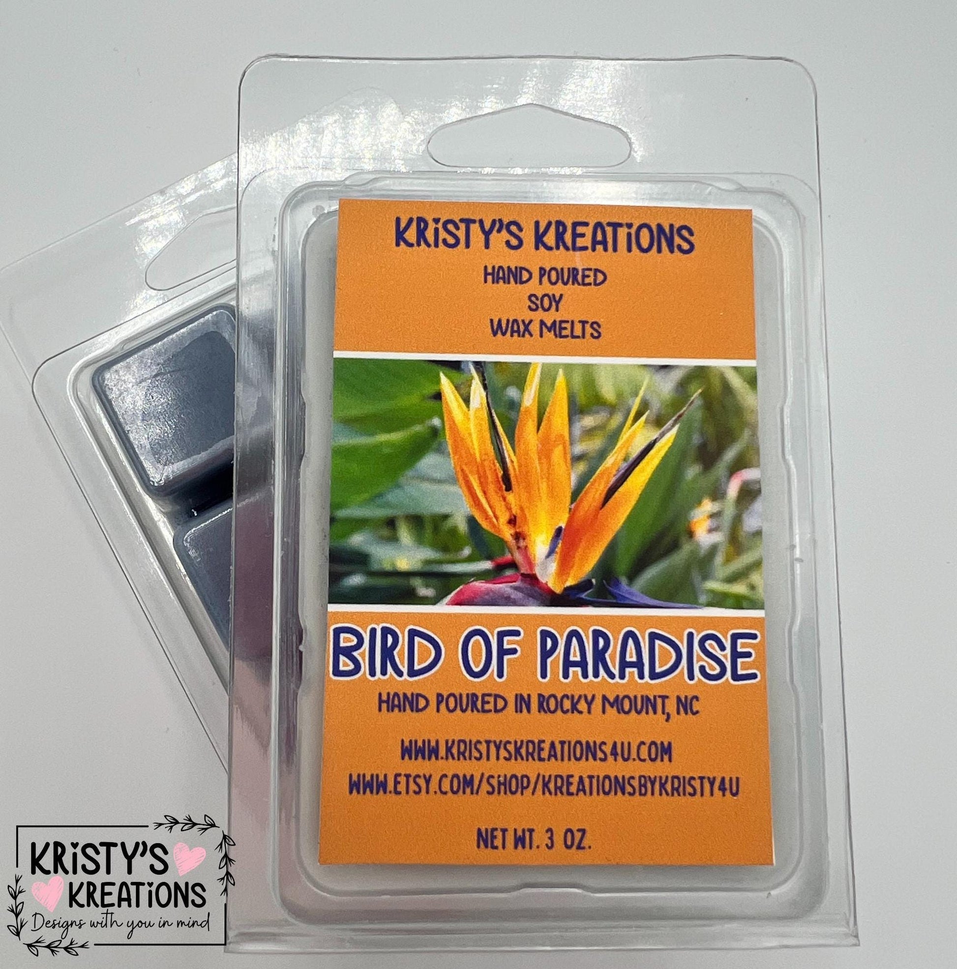 Bird of Paradise Hand Poured Soy Wax Melt