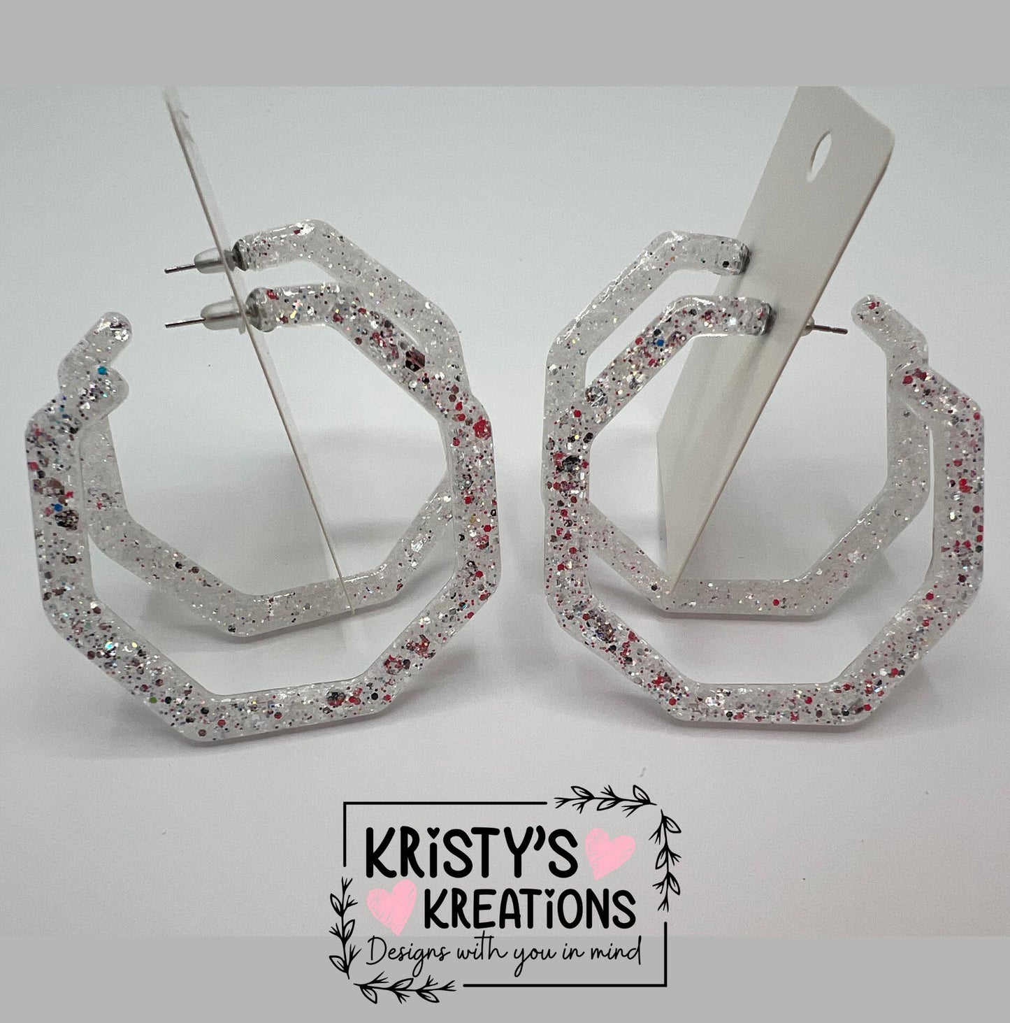 Diamonds Mia Hoops - Large Hoop Earrings