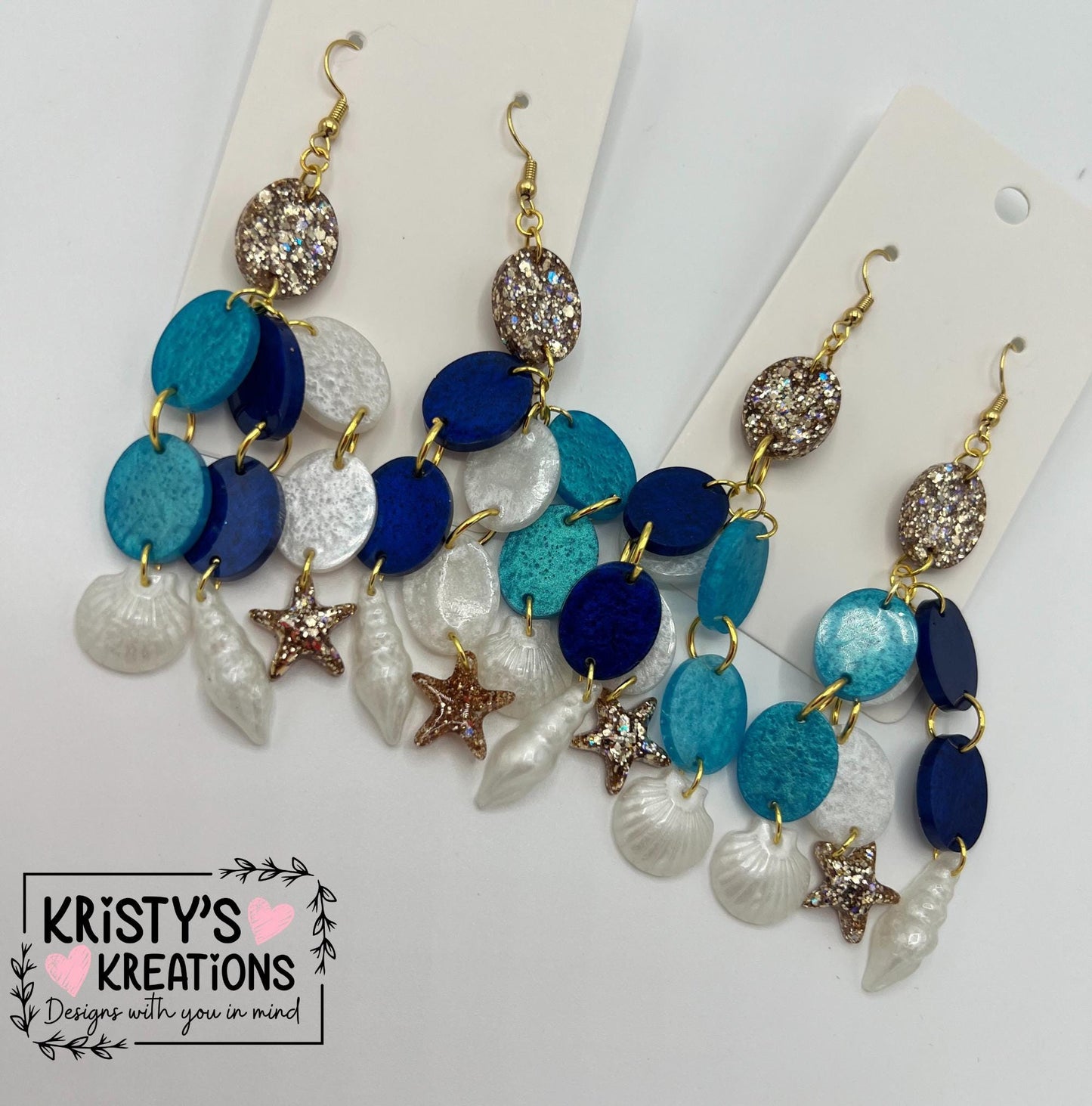 Under The Sea Dangle Earrings