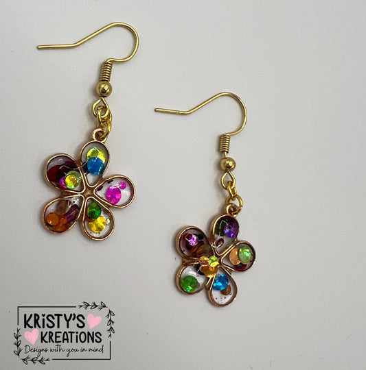 Bloom Flower Earrings