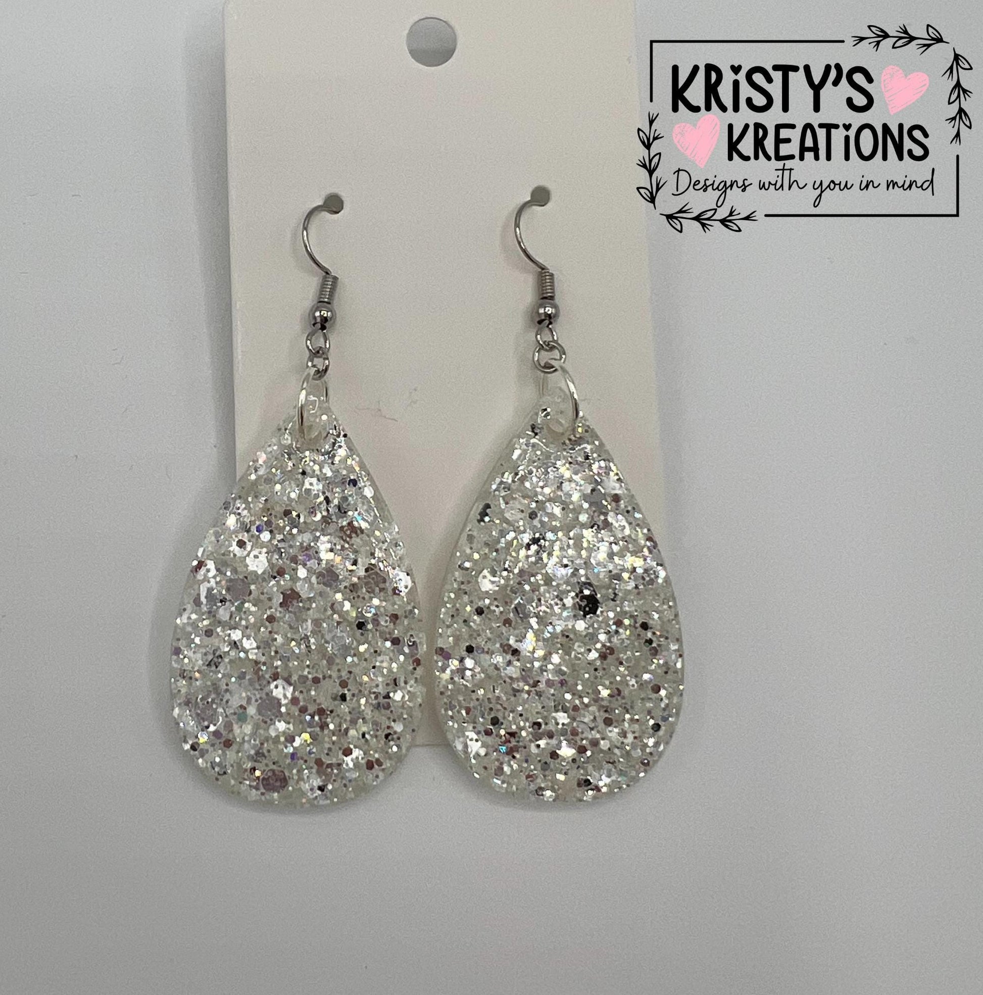 Diamonds Teardrop Earrings