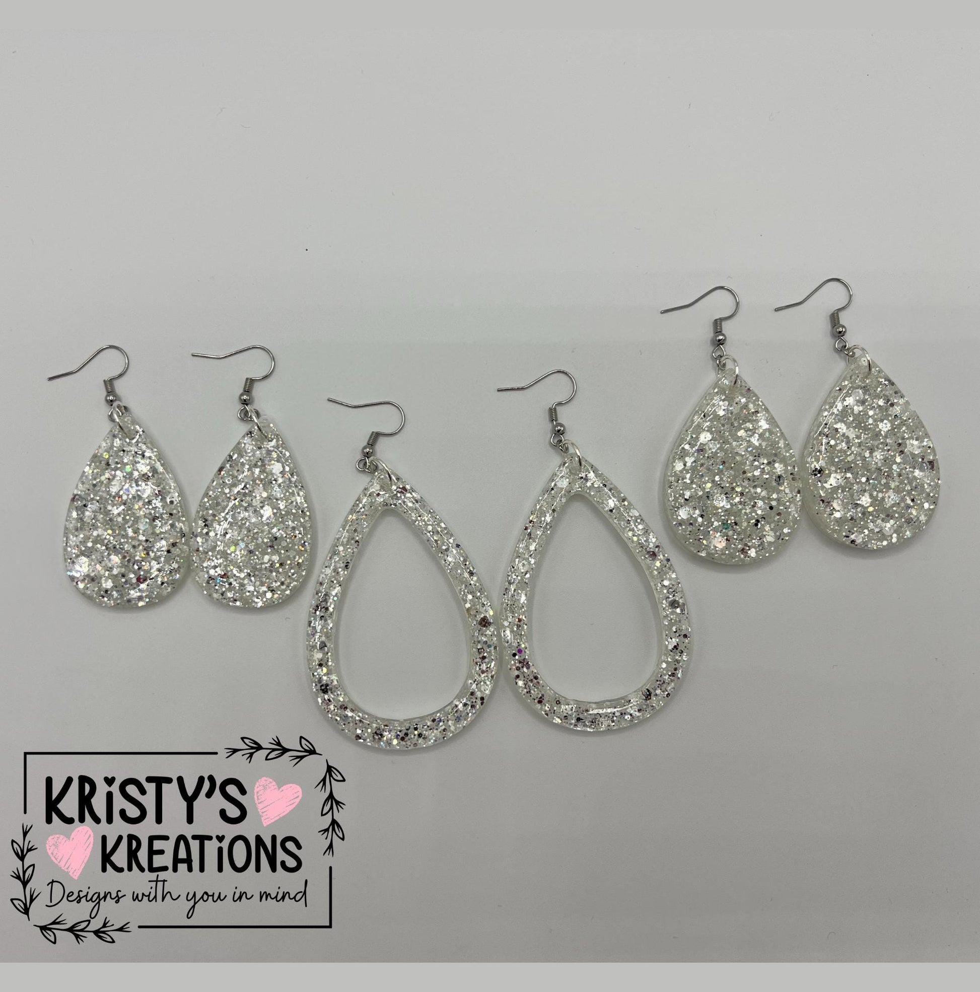 Diamonds Teardrop Earrings