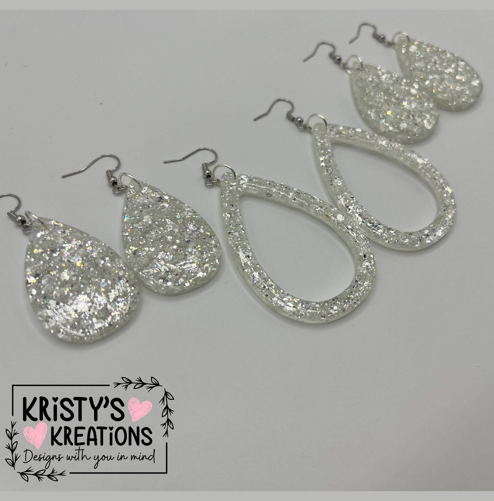 Diamonds Teardrop Earrings