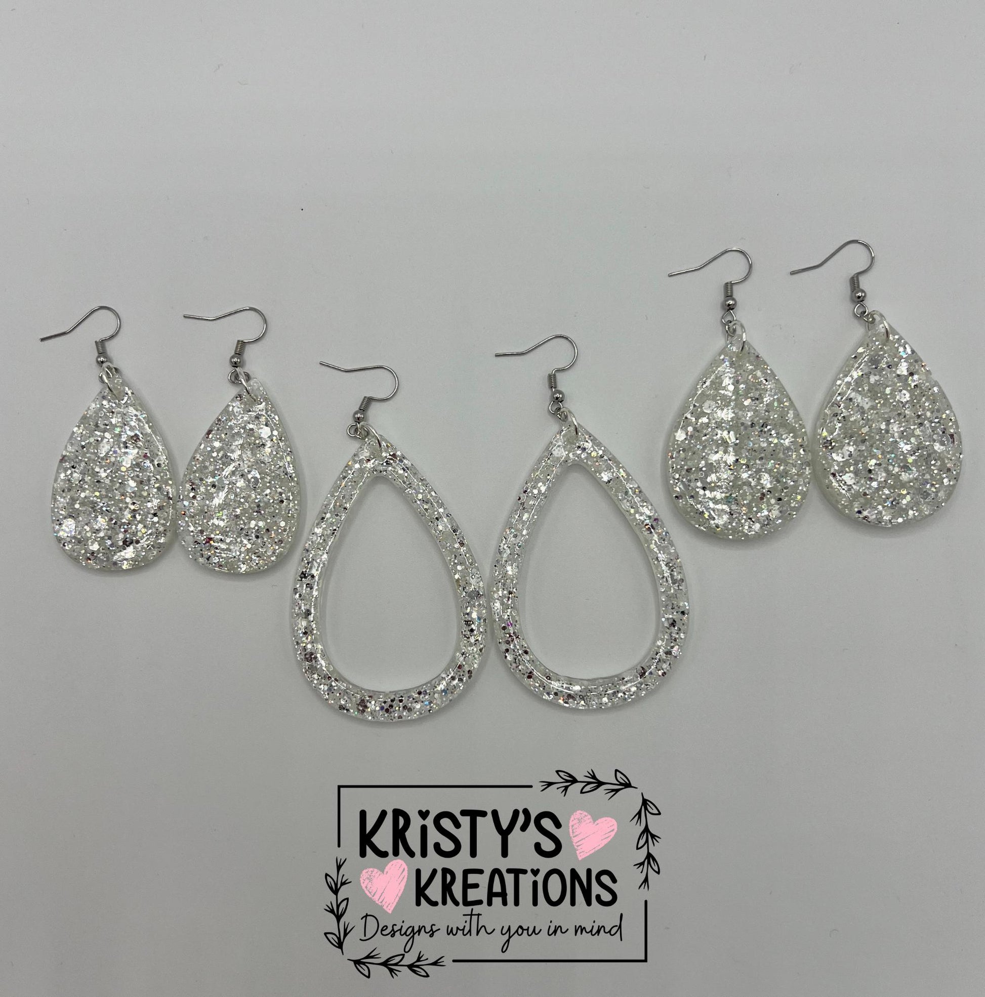 Diamonds Teardrop Earrings
