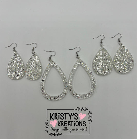 Diamonds Teardrop Earrings