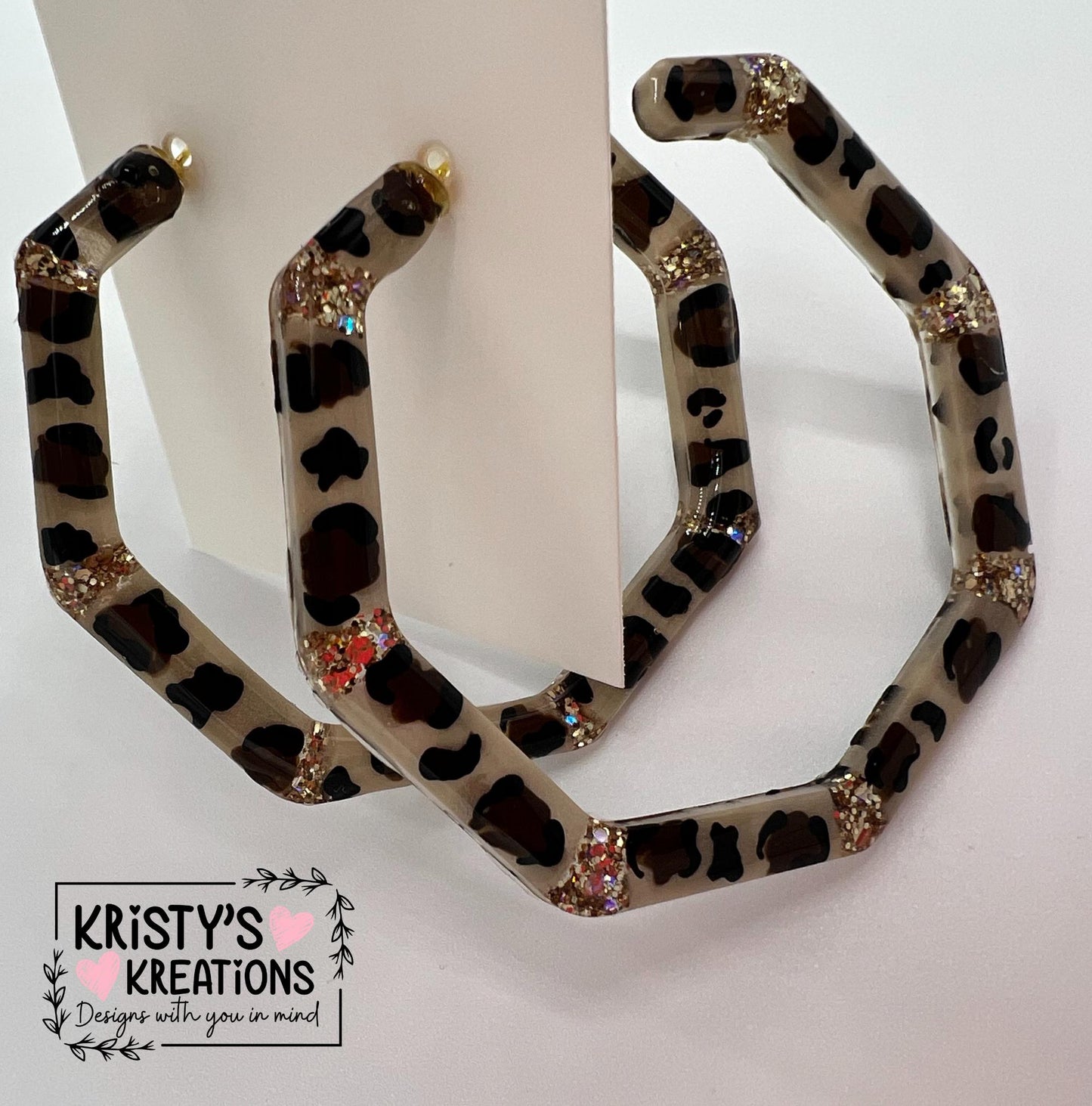 Wild Thang Mia Hoops - Large Hoop Earrings