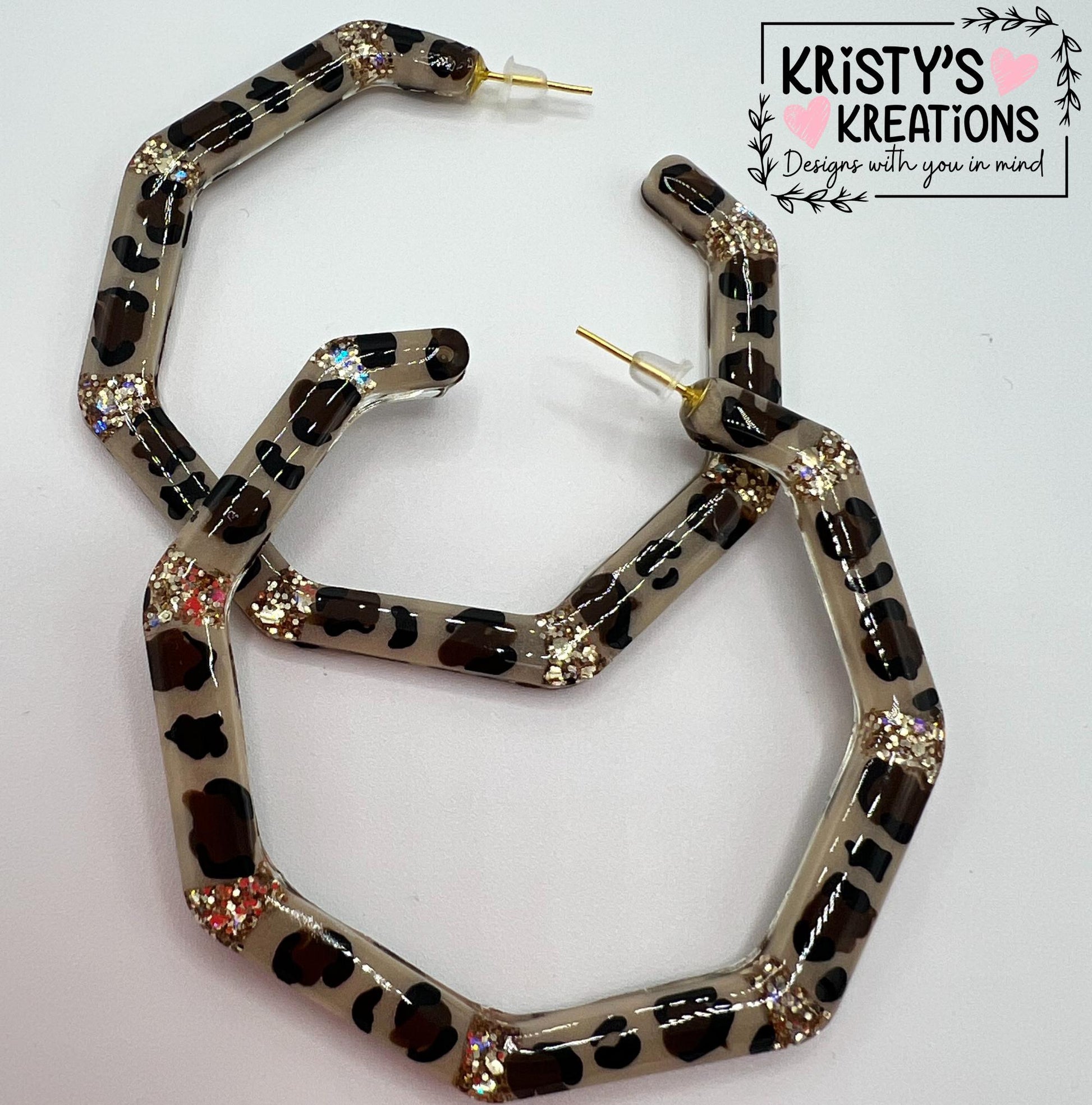 Wild Thang Mia Hoops - Large Hoop Earrings