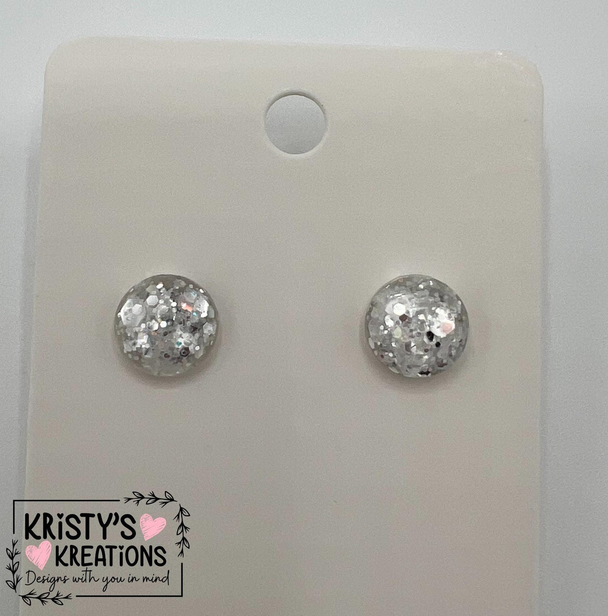 Diamonds Silver Studs - Mini and Large Studs