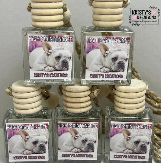 High Maintenance Car Air Freshener -Scented Car Diffuser - Scented Car Accessory