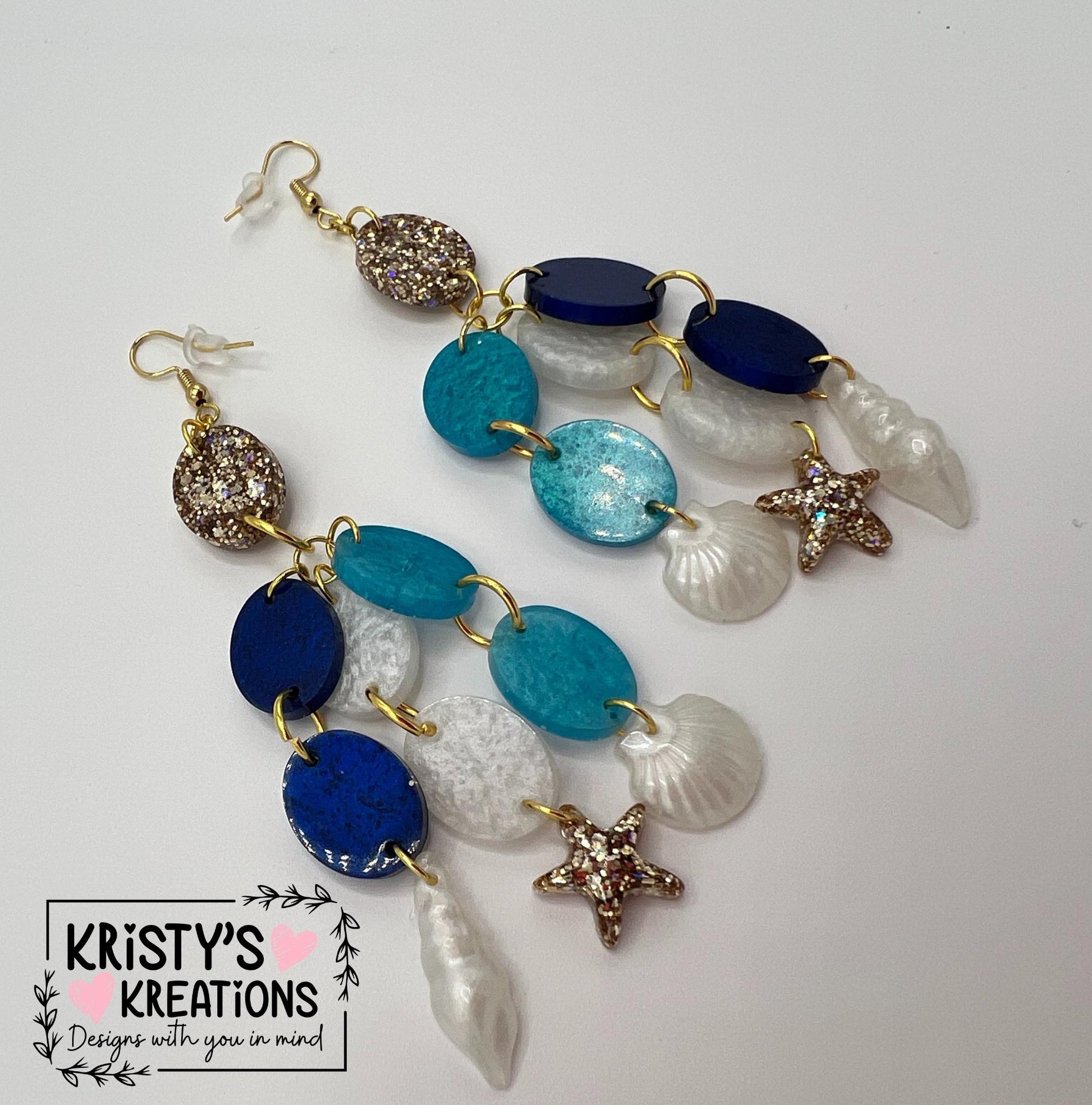 Under The Sea Dangle Earrings