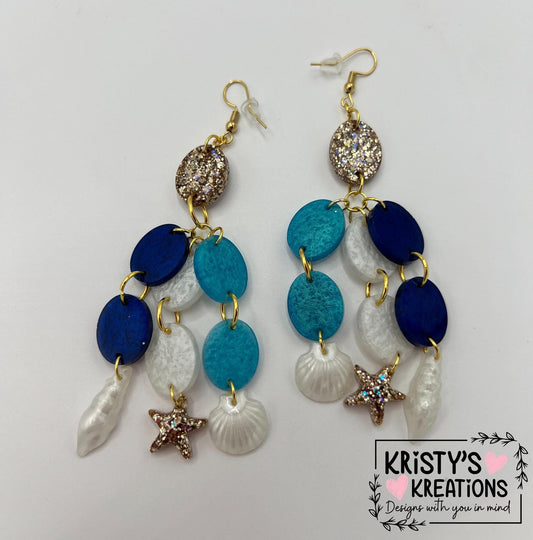 Under The Sea Dangle Earrings