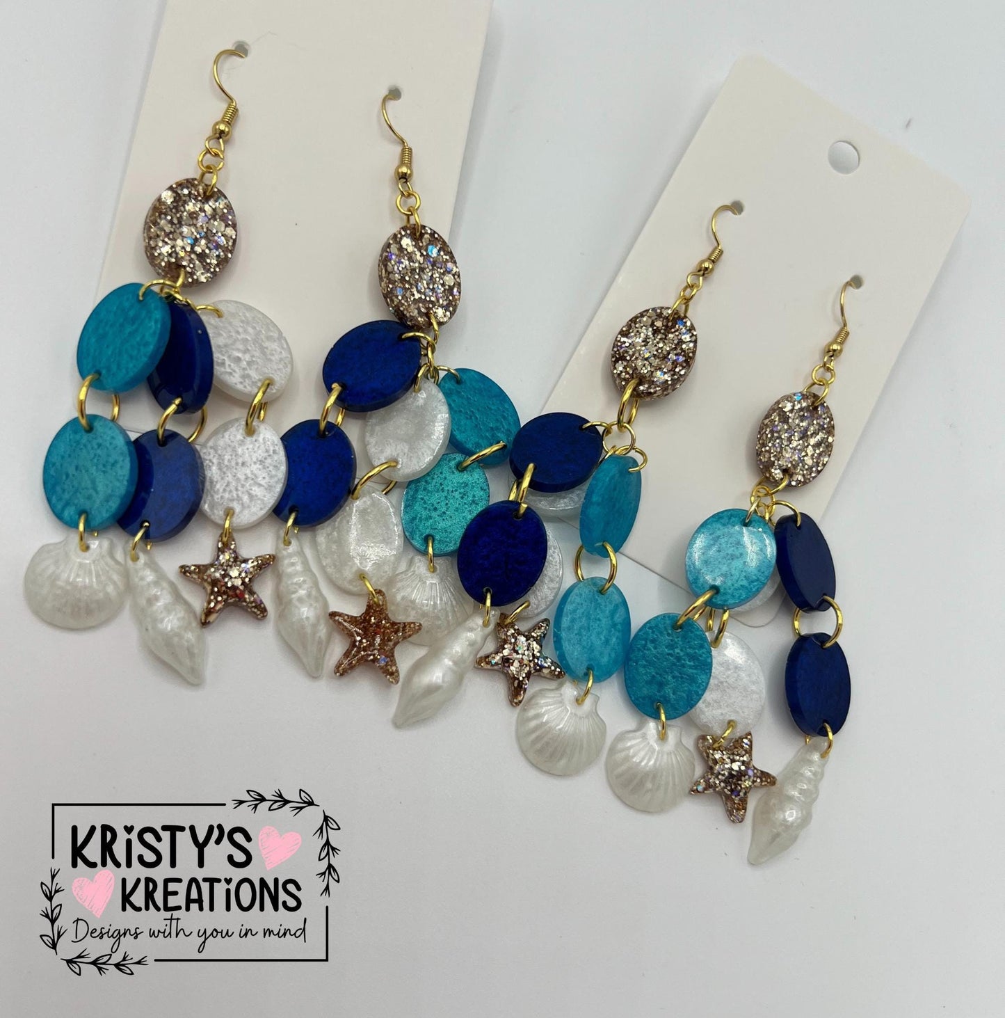 Under The Sea Dangle Earrings