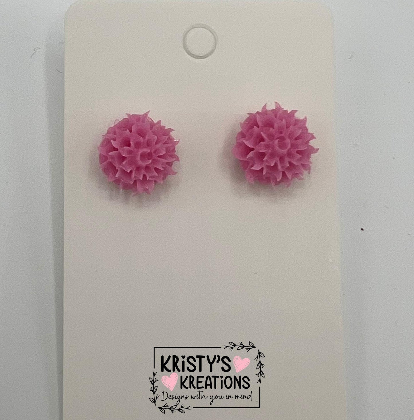 Spring Flower Stud Earrings