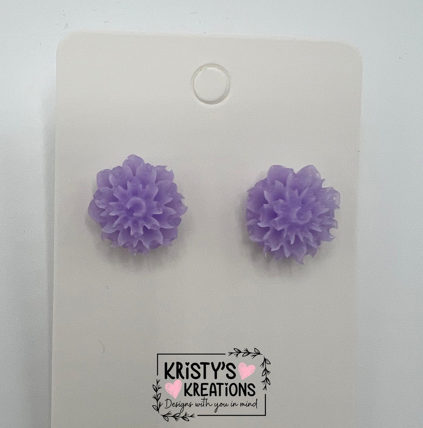 Spring Flower Stud Earrings