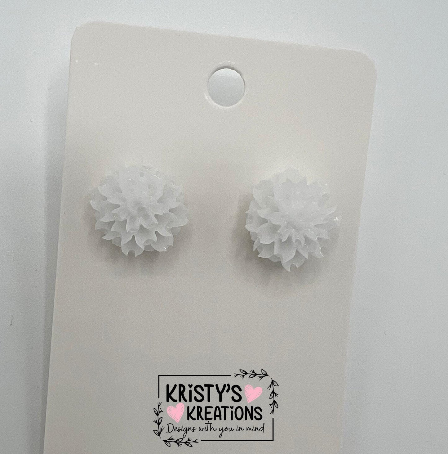 Spring Flower Stud Earrings