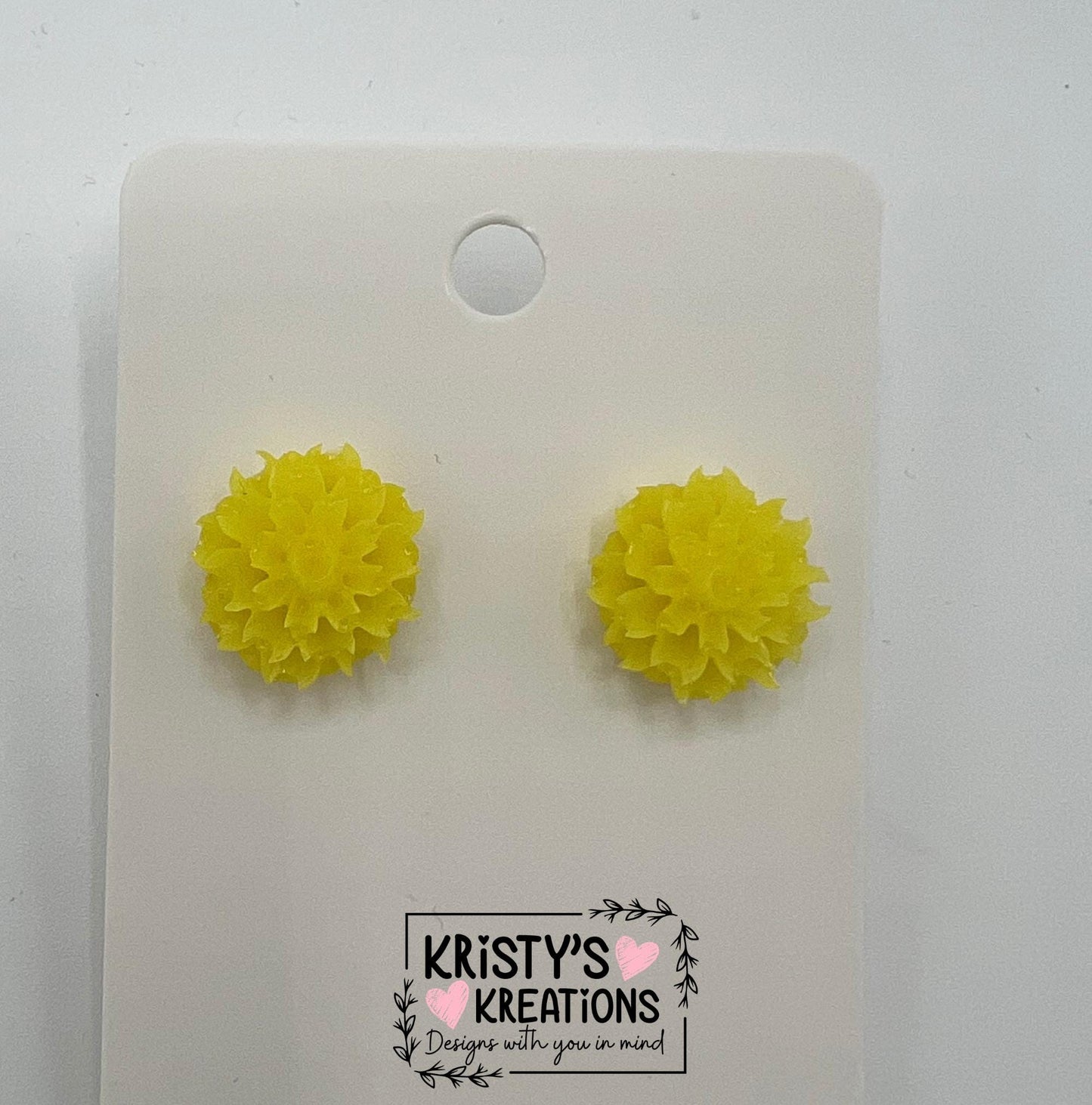 Spring Flower Stud Earrings