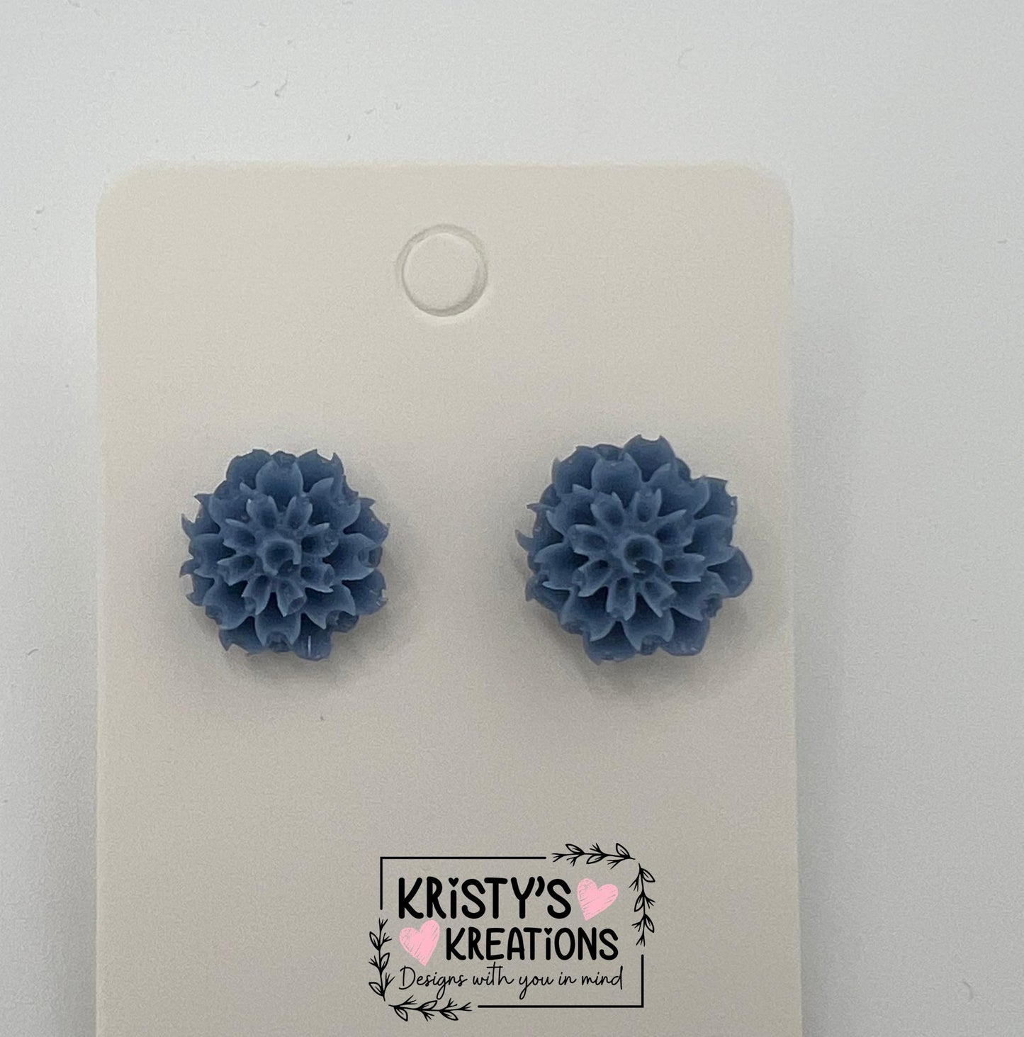 Spring Flower Stud Earrings