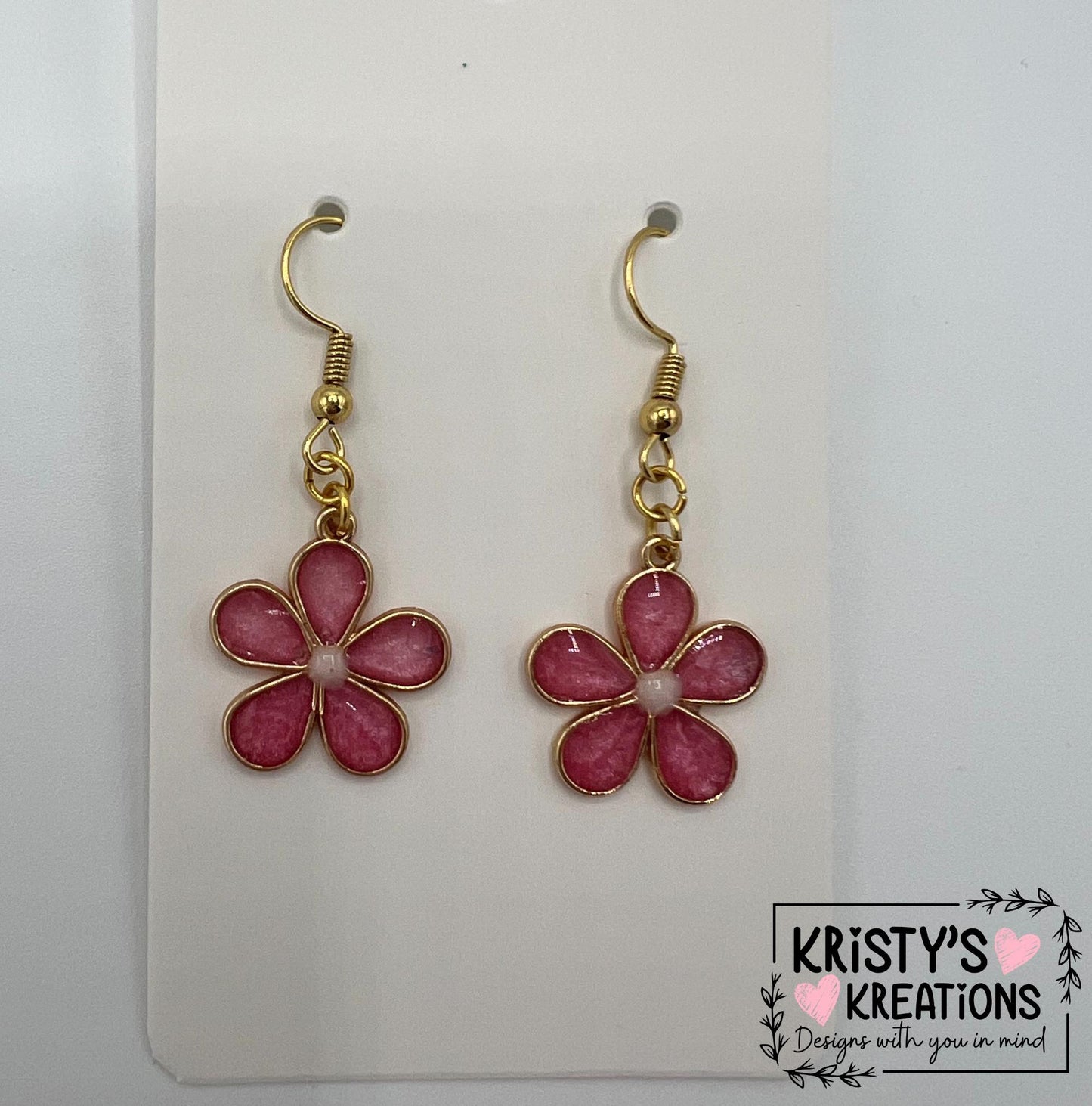 Precious Petals Floral Earrings - Flower Earrings