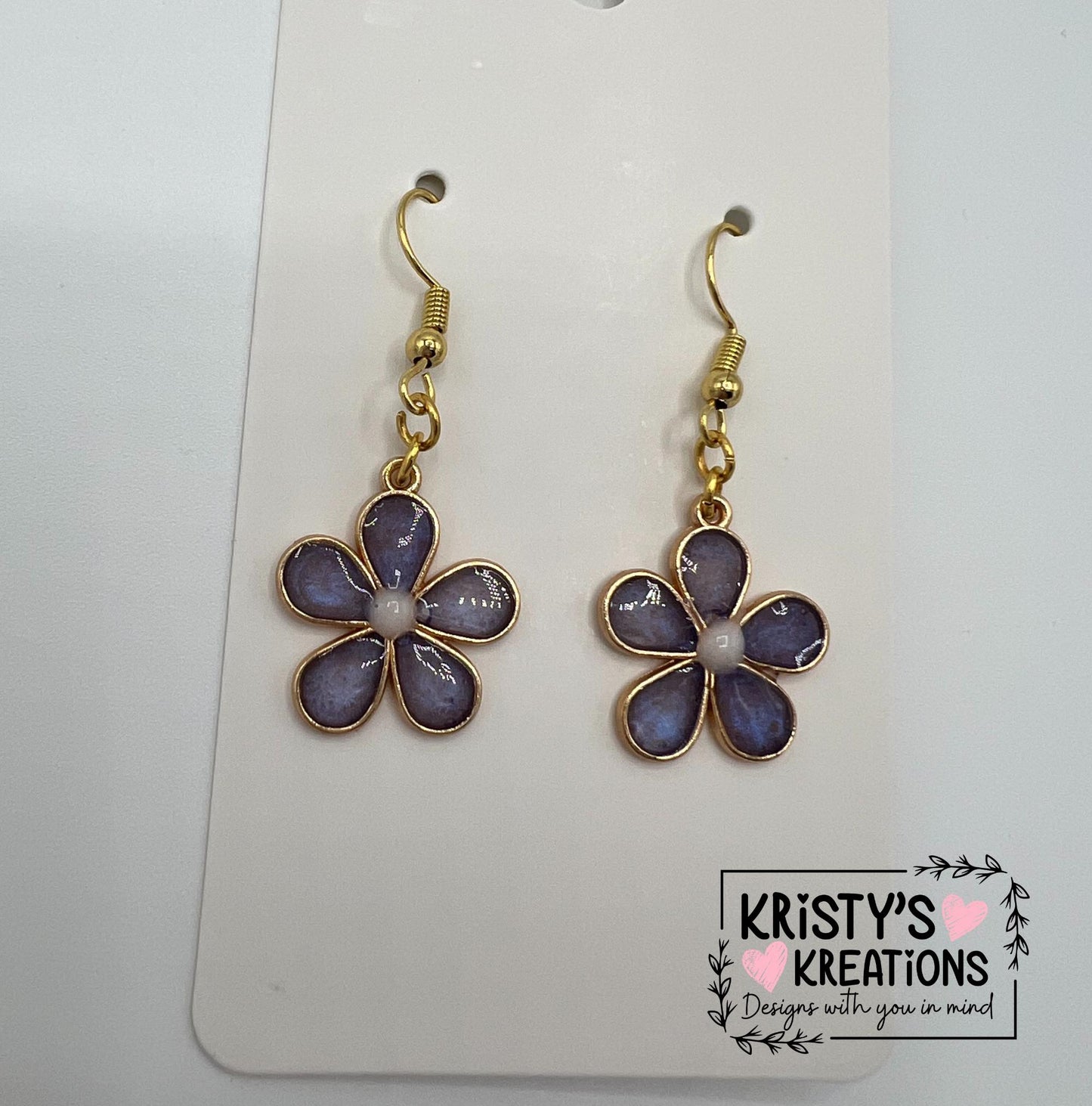 Precious Petals Floral Earrings - Flower Earrings