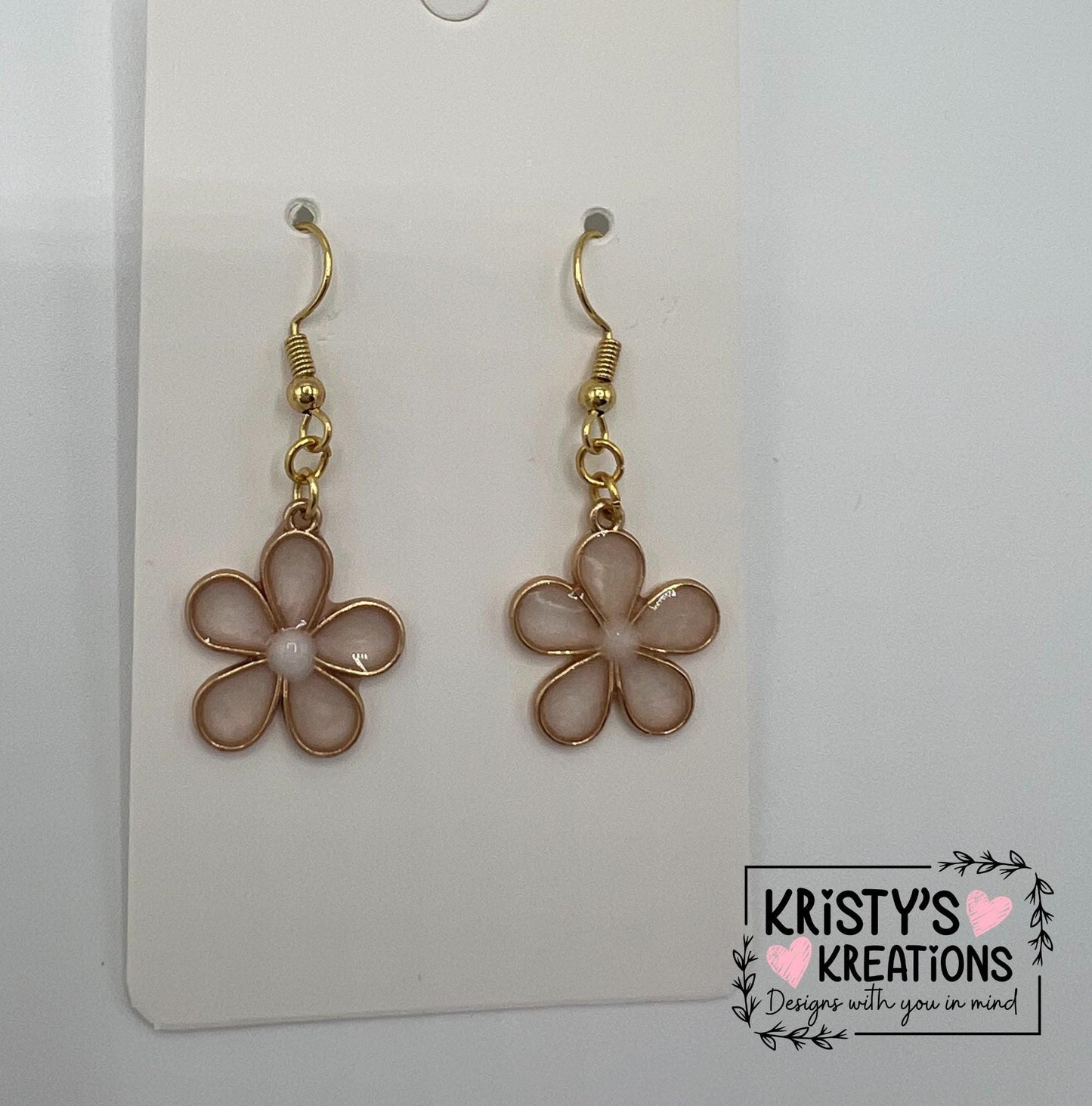 Precious Petals Floral Earrings - Flower Earrings