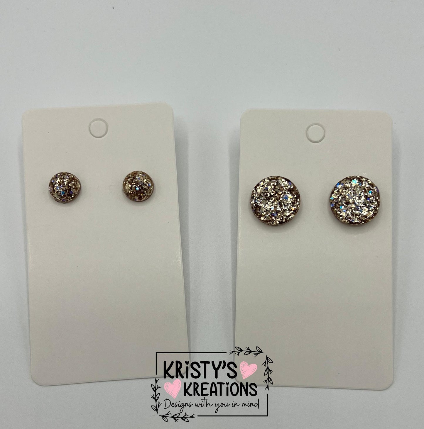 Athena Gold Studs - Mini and Large Studs