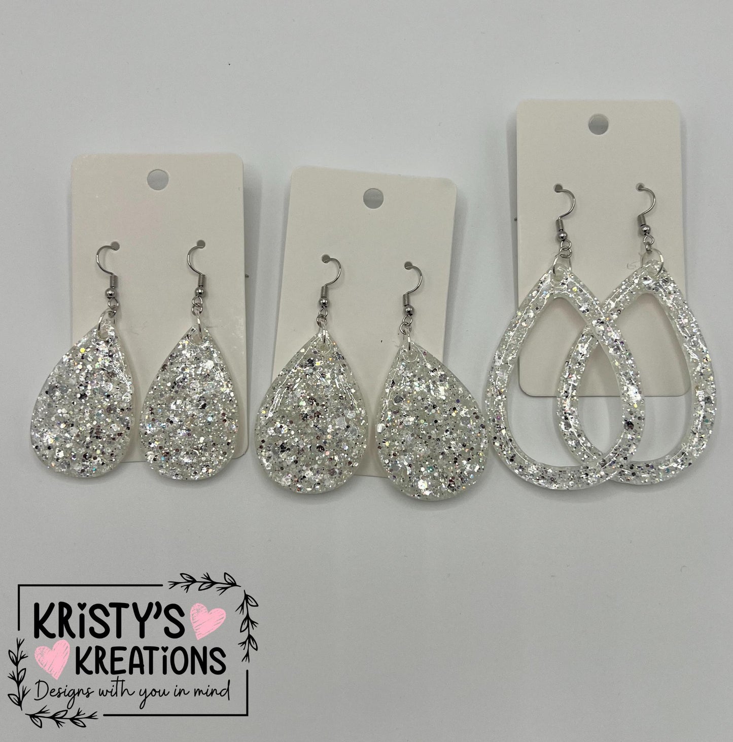 Diamonds Teardrop Earrings