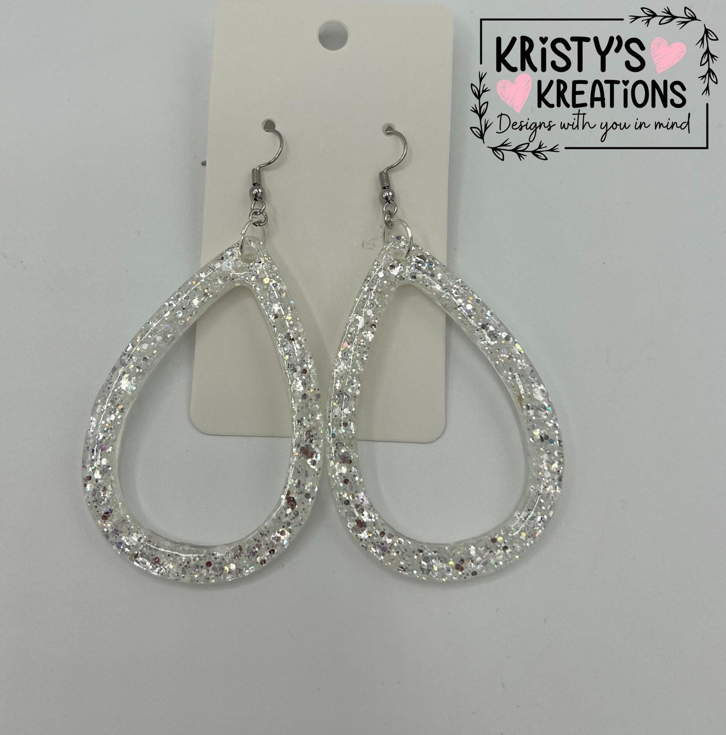 Diamonds Teardrop Earrings