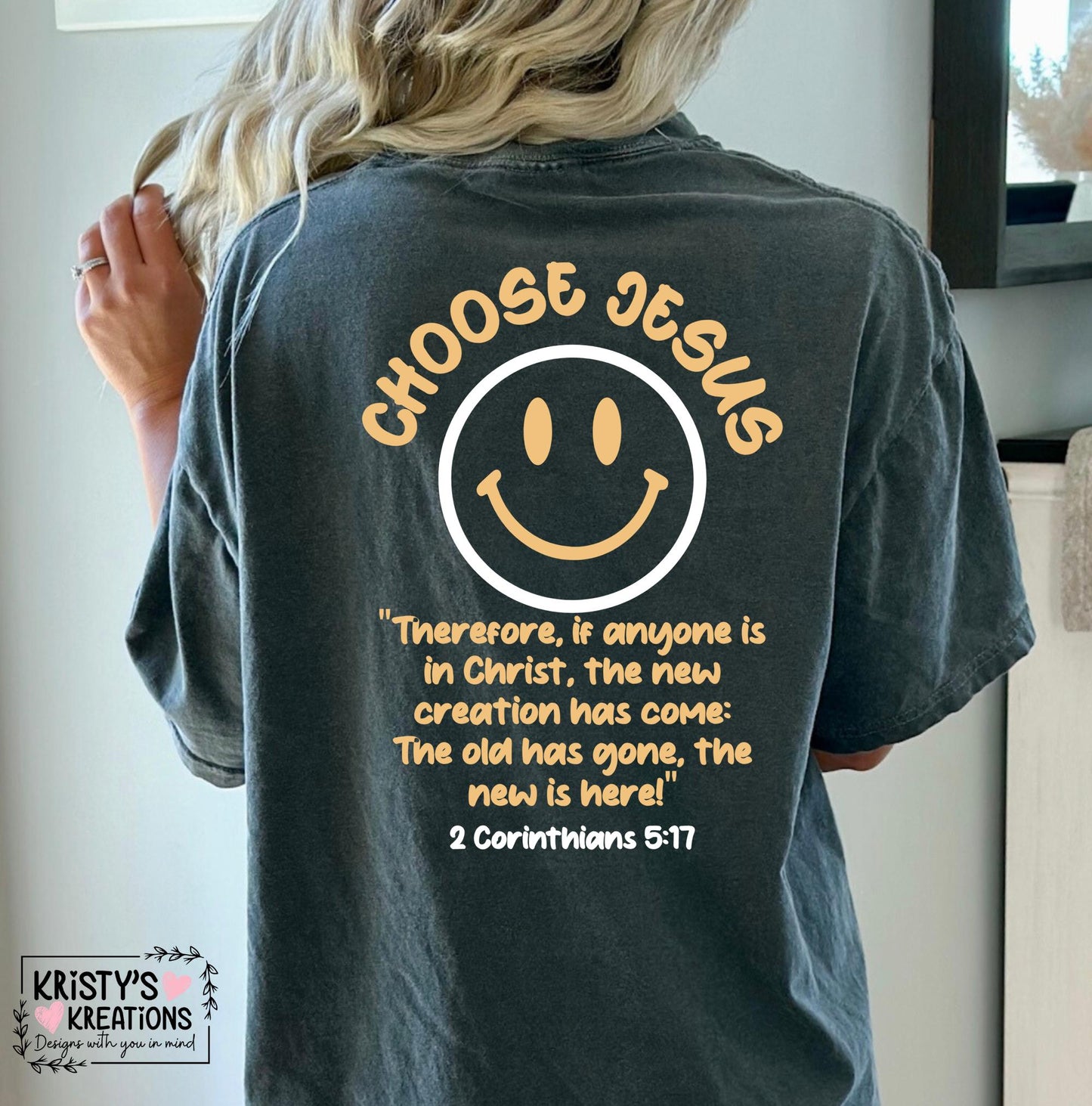 Choose Jesus Christian T-Shirt - Comfort Colors Tee